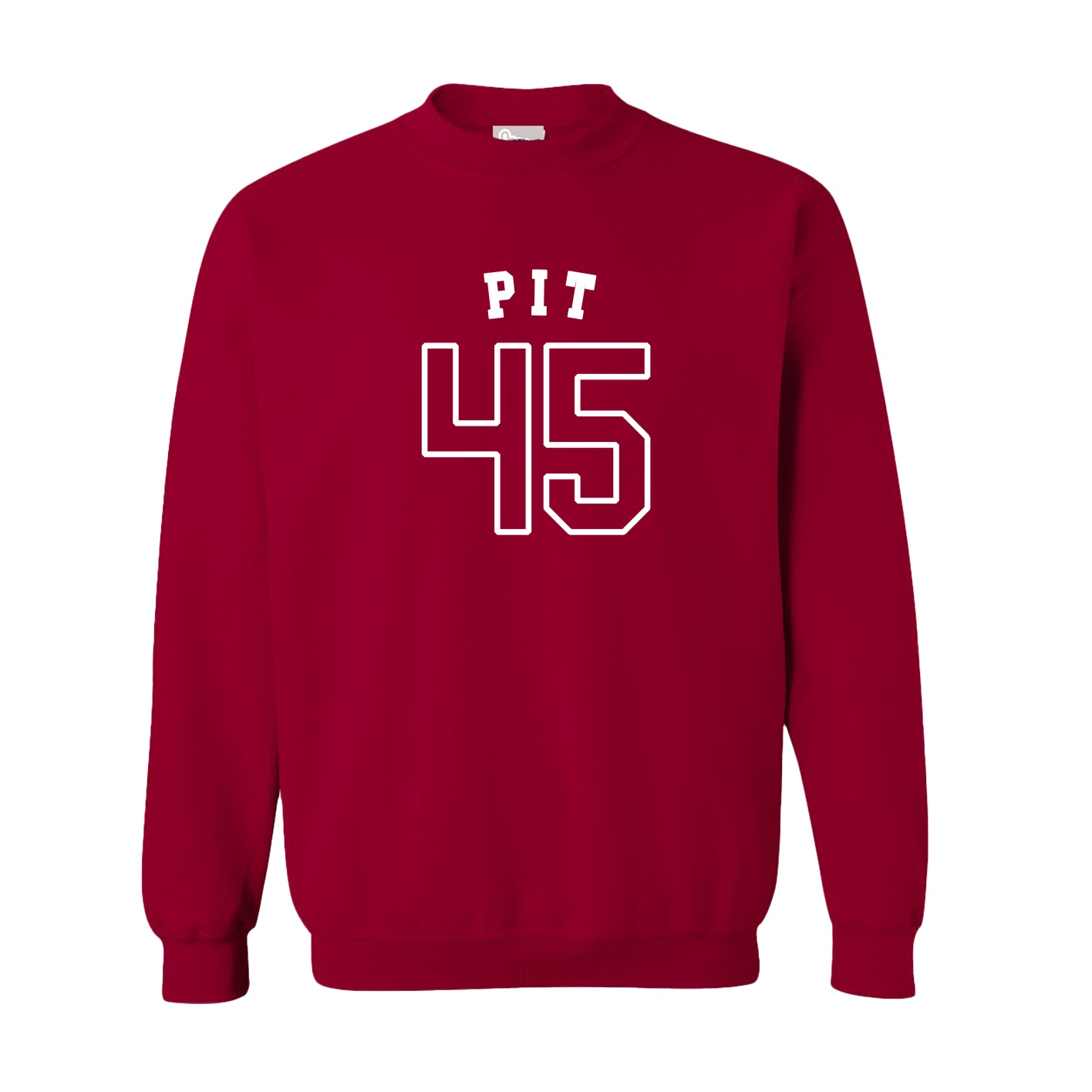 Fleece Crew — Shirsey Arch in Cardinal