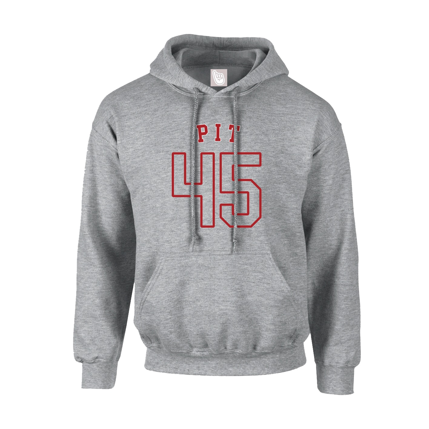 Youth Hoodie — Shirsey Arch in Grey