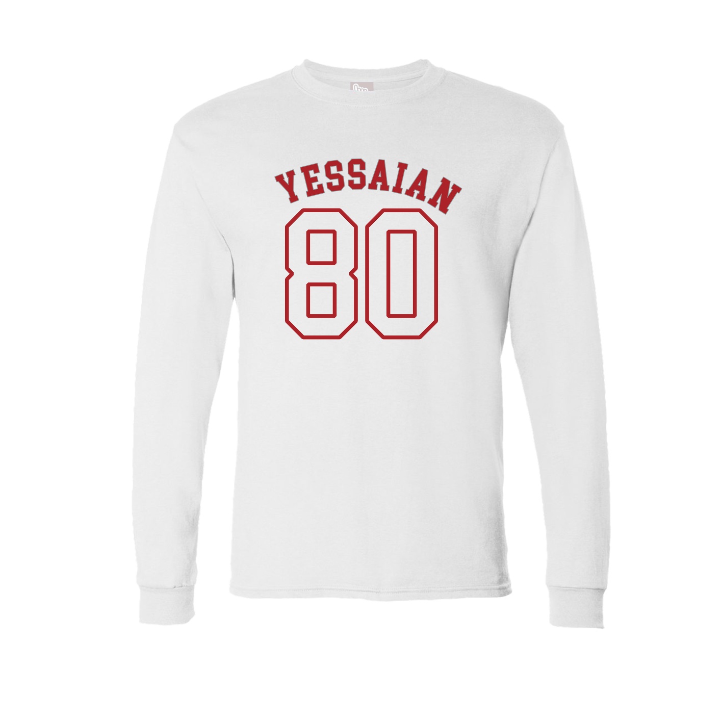 Long Sleeve Tee — Shirsey Arch in White