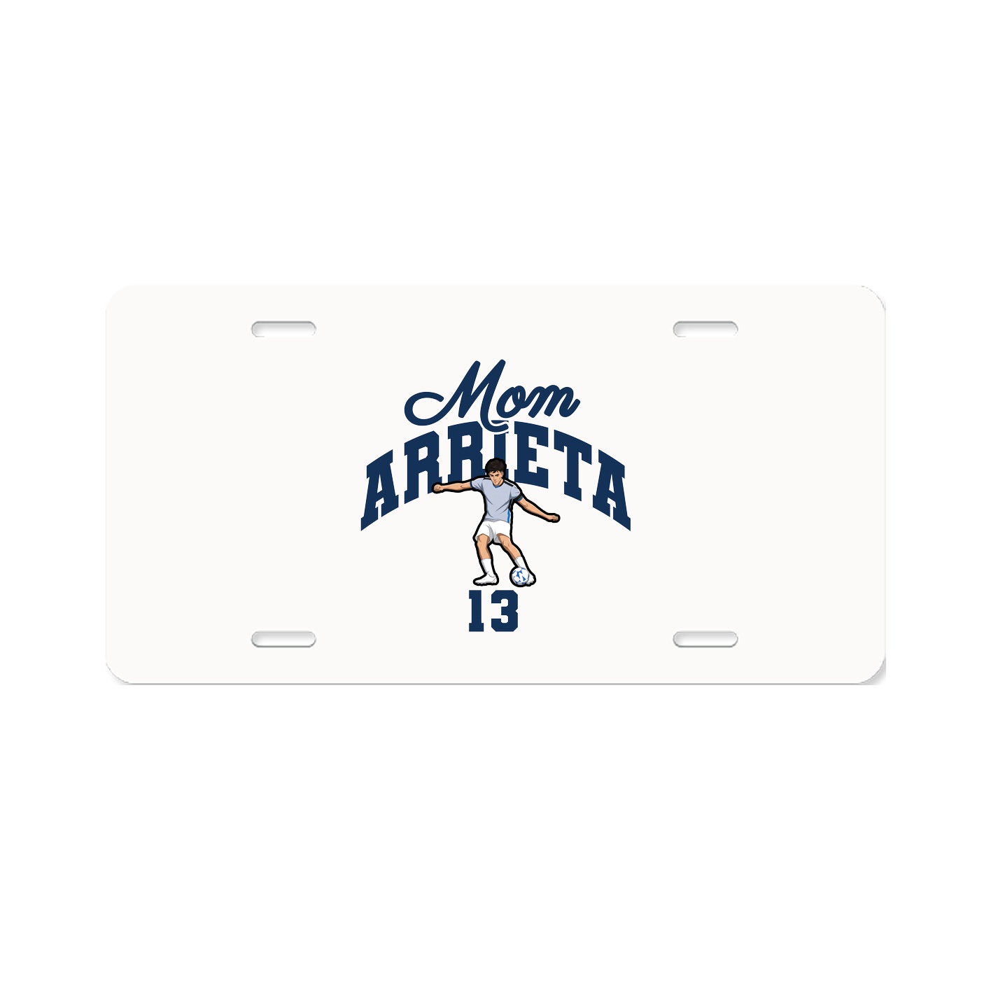 License Plate — Mothers Day Arch in Classic