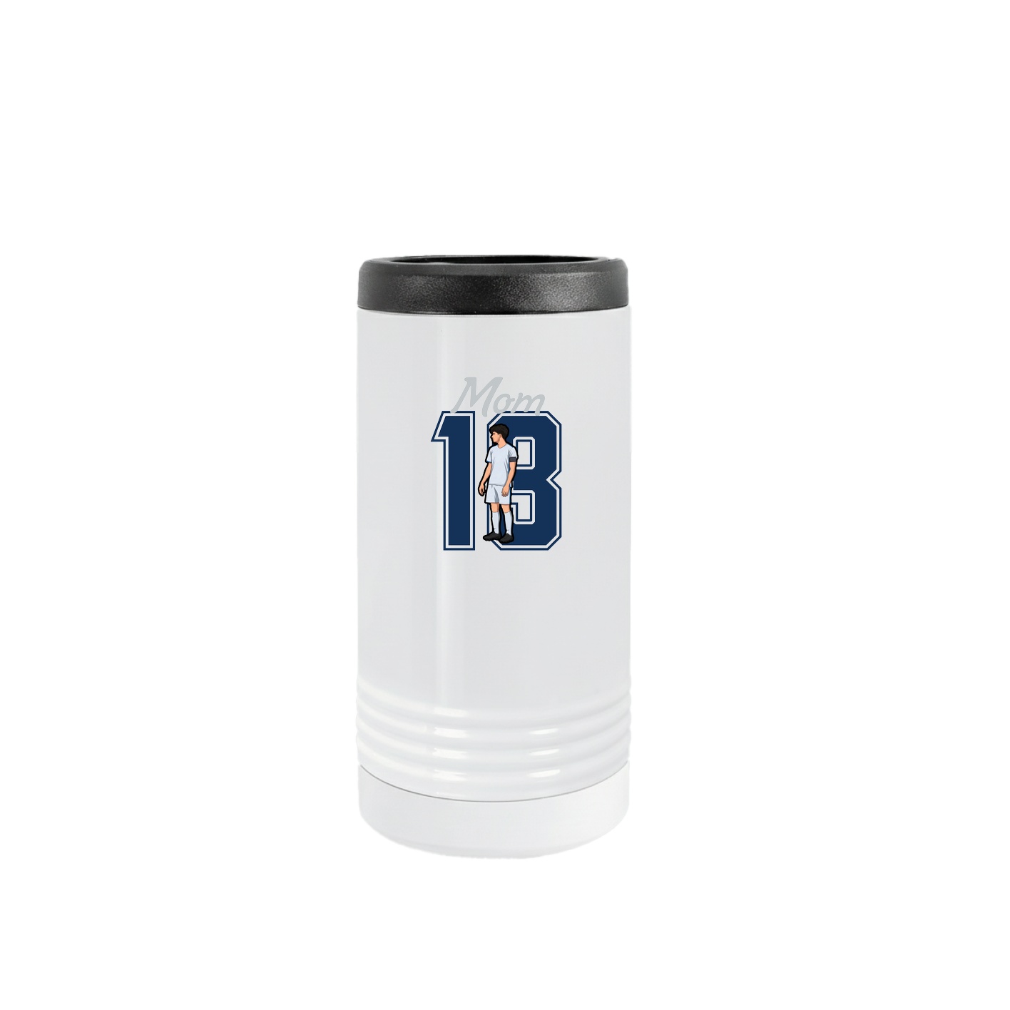 Slim Beverage Holder — Mothers Day Shirsey in White