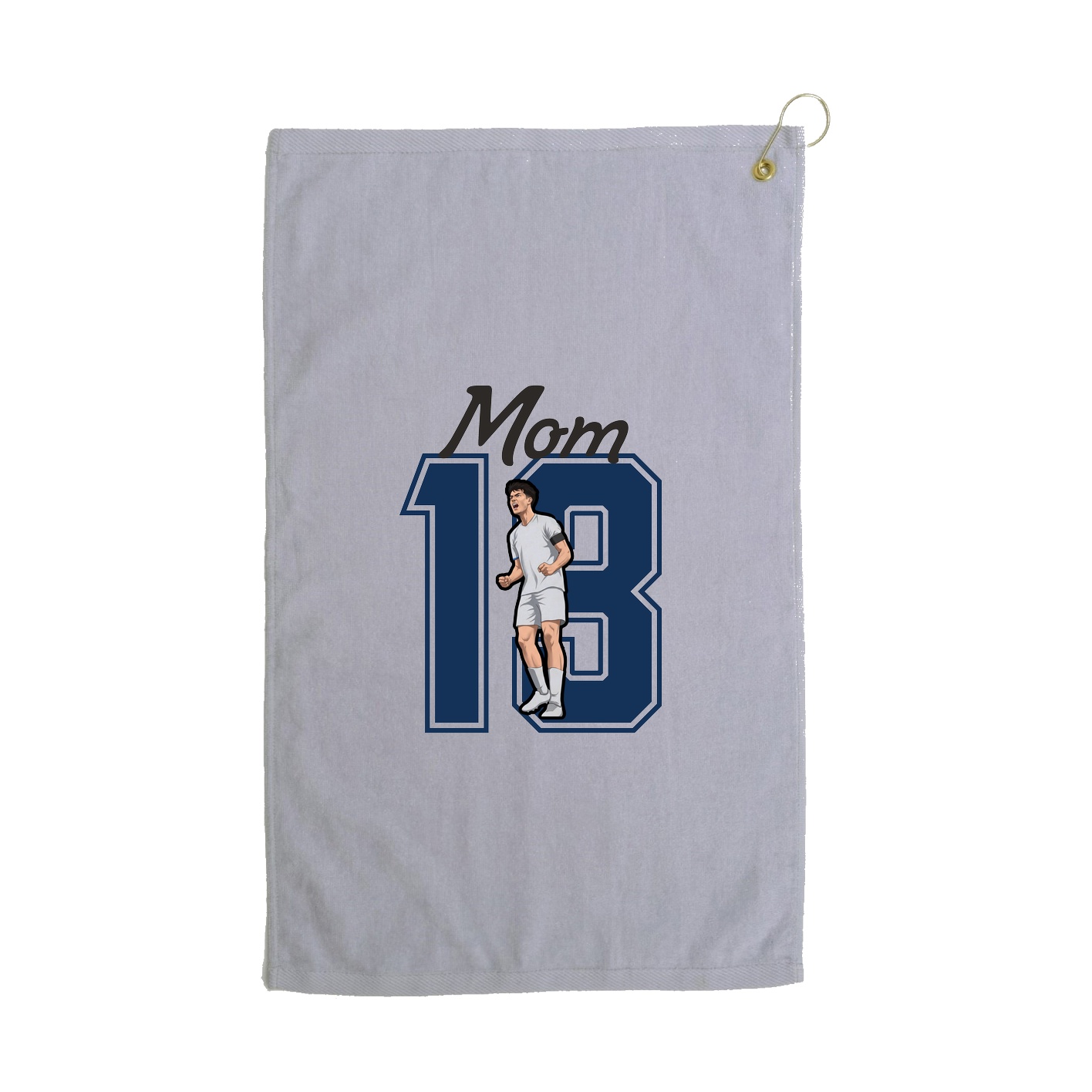 Golf Towel — Mothers Day Shirsey in Grey
