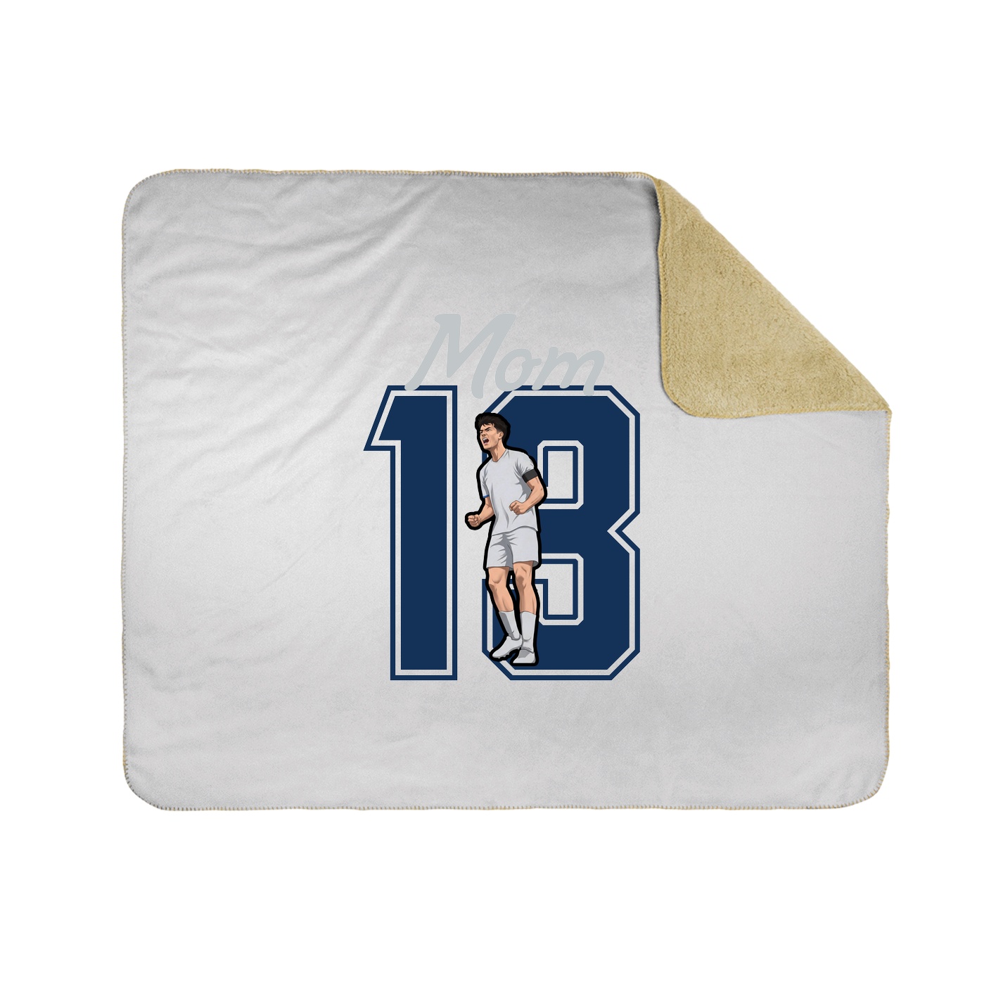 Throw Blanket — Mothers Day Shirsey in White