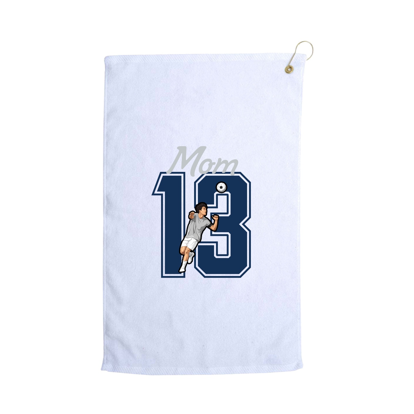 Golf Towel — Mothers Day Shirsey in White