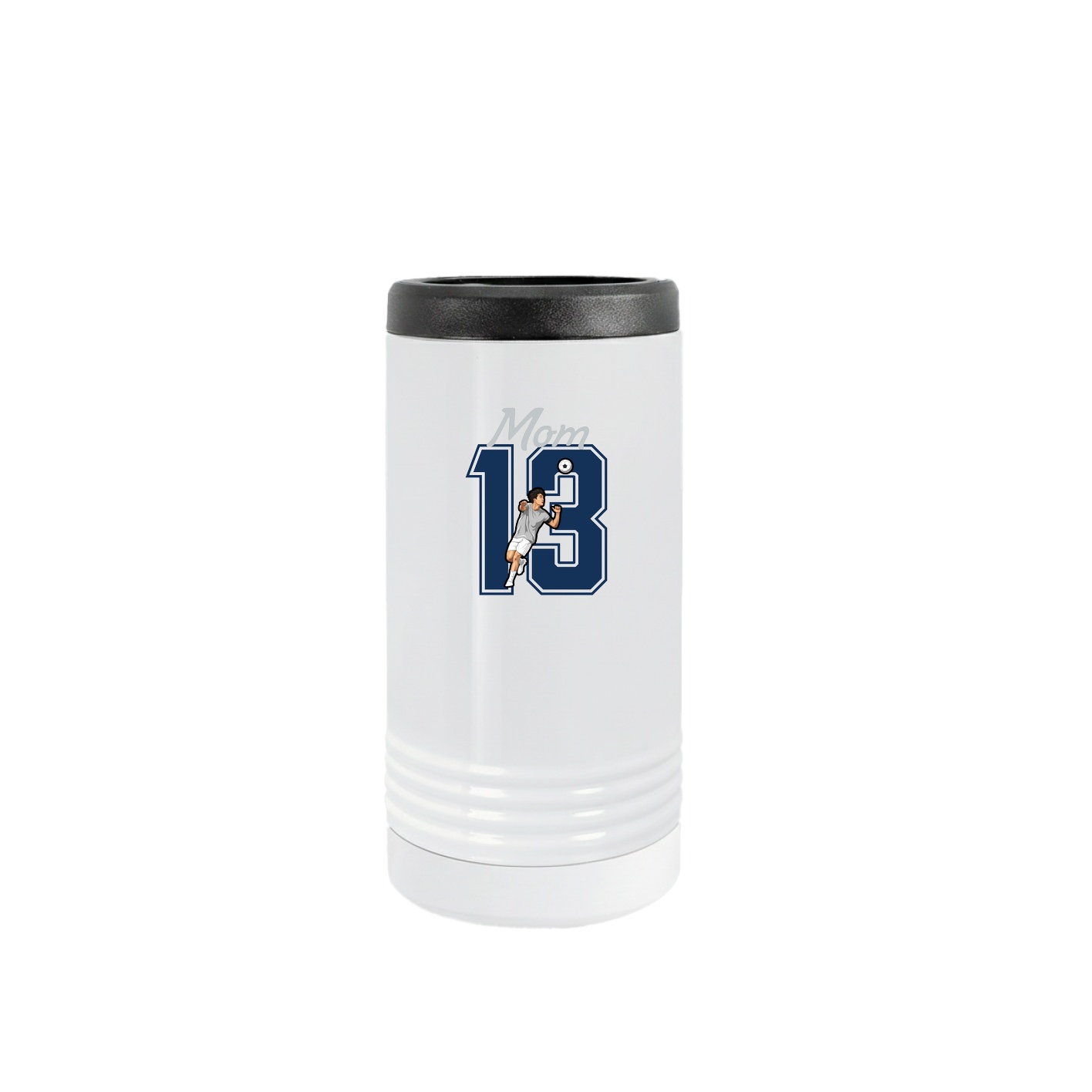 Slim Beverage Holder — Mothers Day Shirsey in White