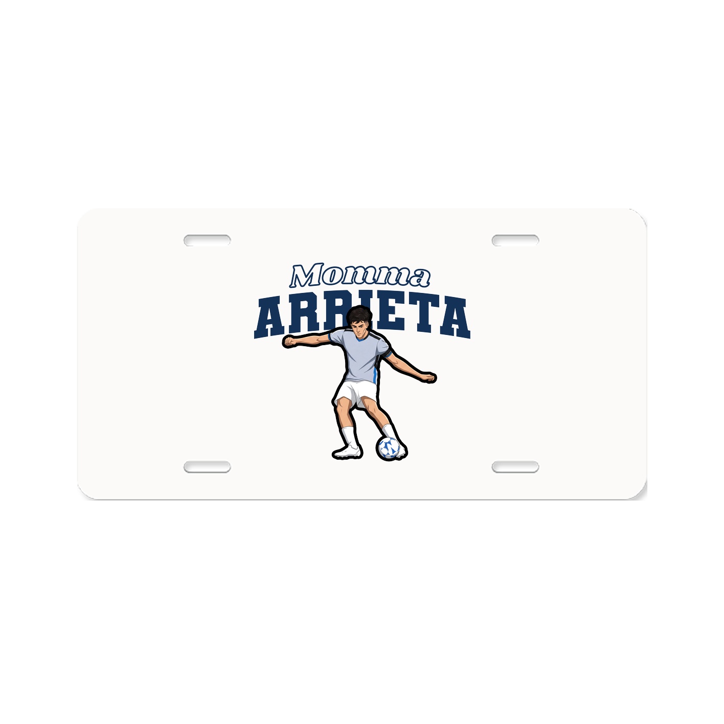 License Plate — Mothers Day Block in Classic