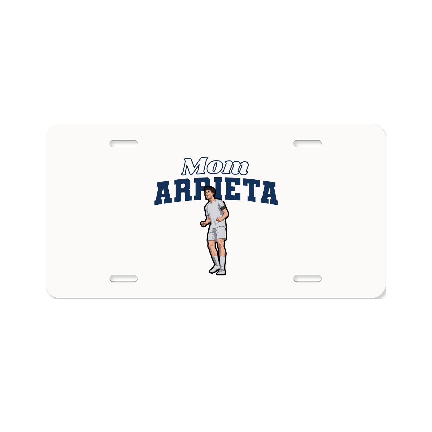 License Plate — Mothers Day Block in Classic