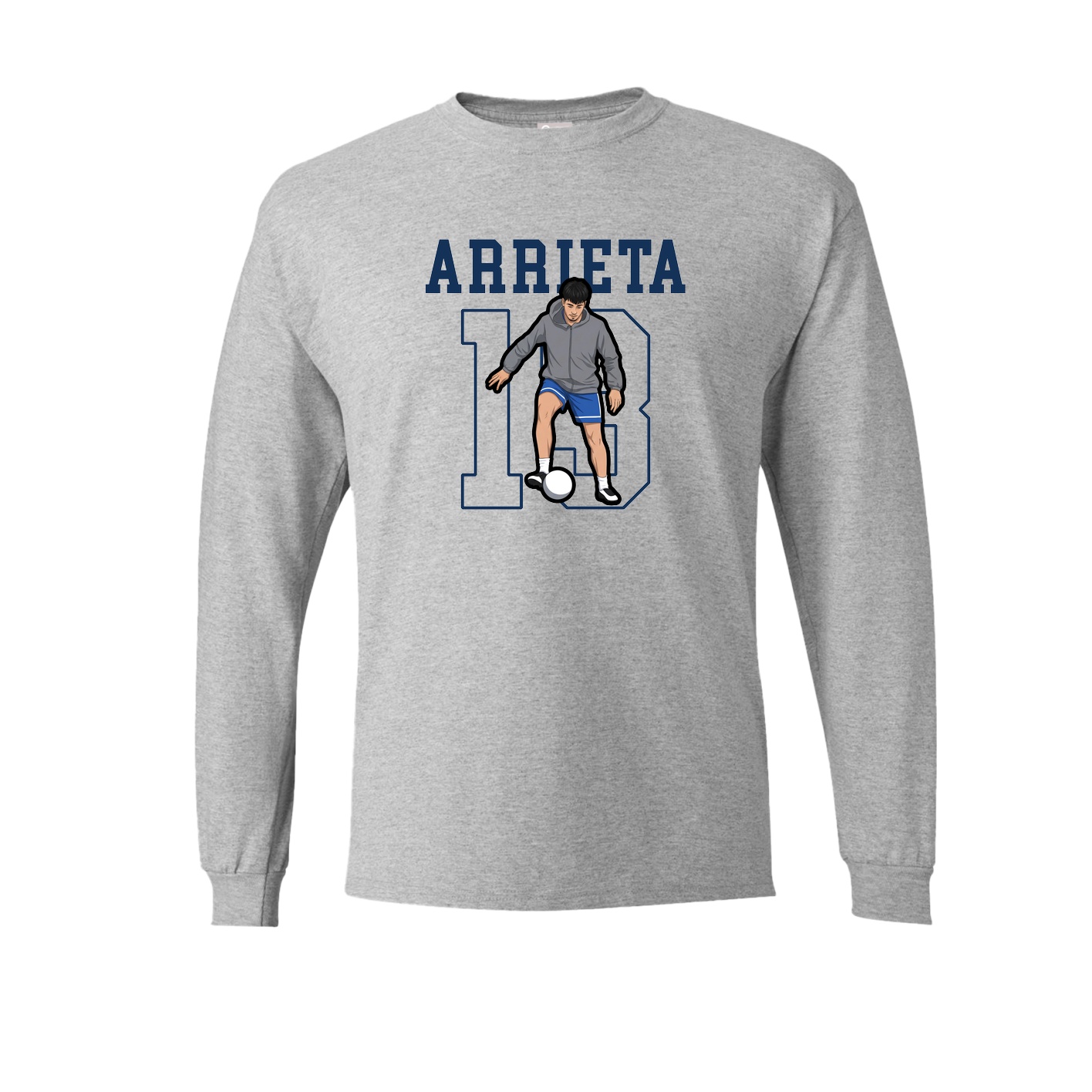 Long Sleeve Tee — Shirsey in Grey
