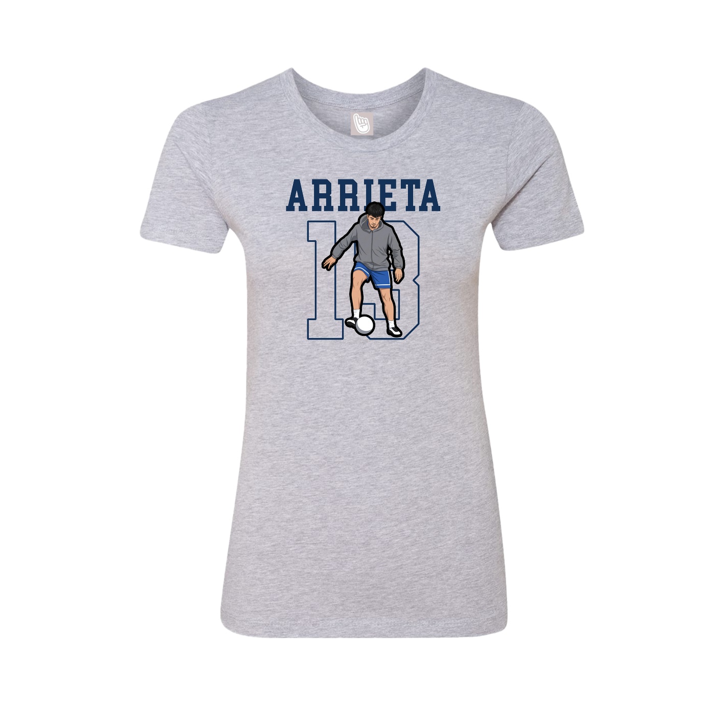 Fitted Women's Tee — Shirsey in Grey