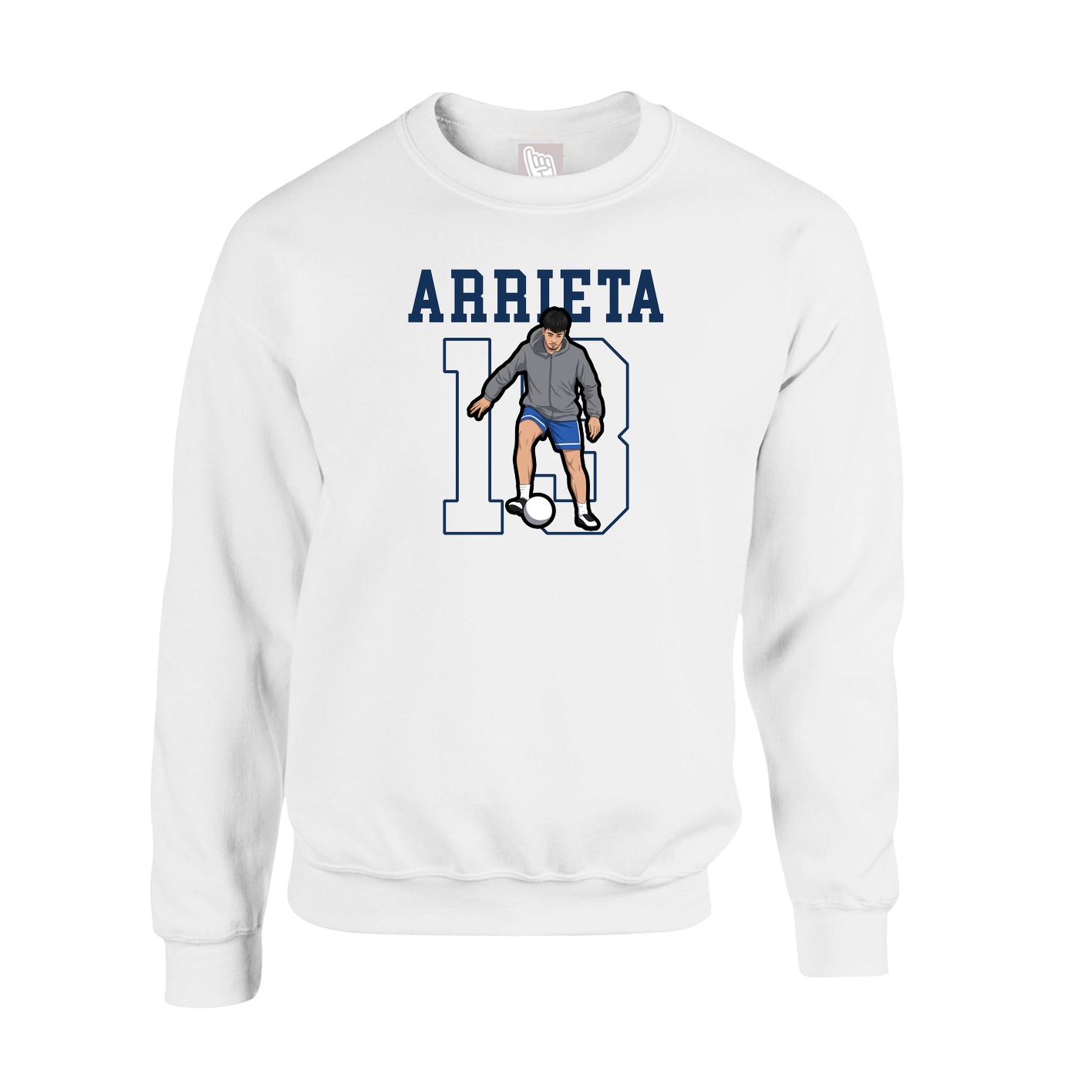 Fleece Crew — Shirsey in White