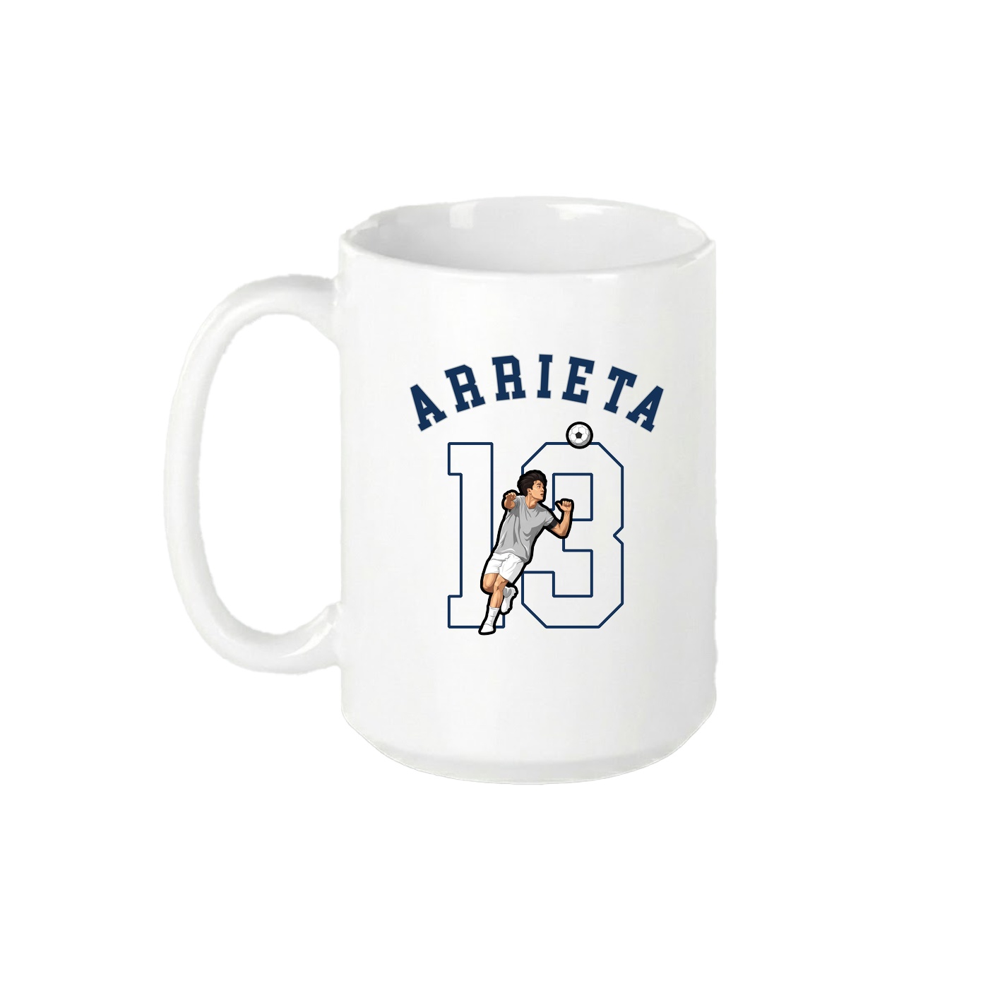 15oz Coffee Mug — Shirsey Arch in White