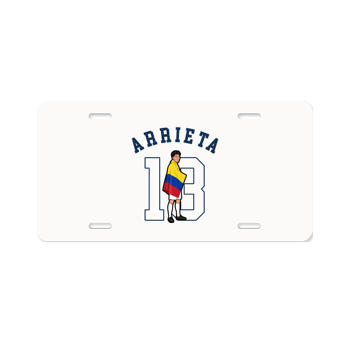 License Plate — Shirsey Arch in Classic