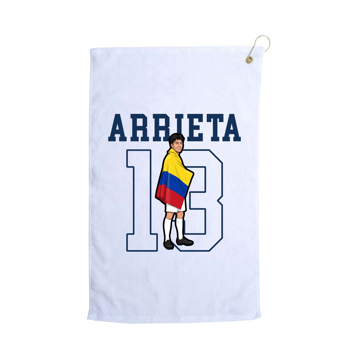 Golf Towel — Shirsey in White