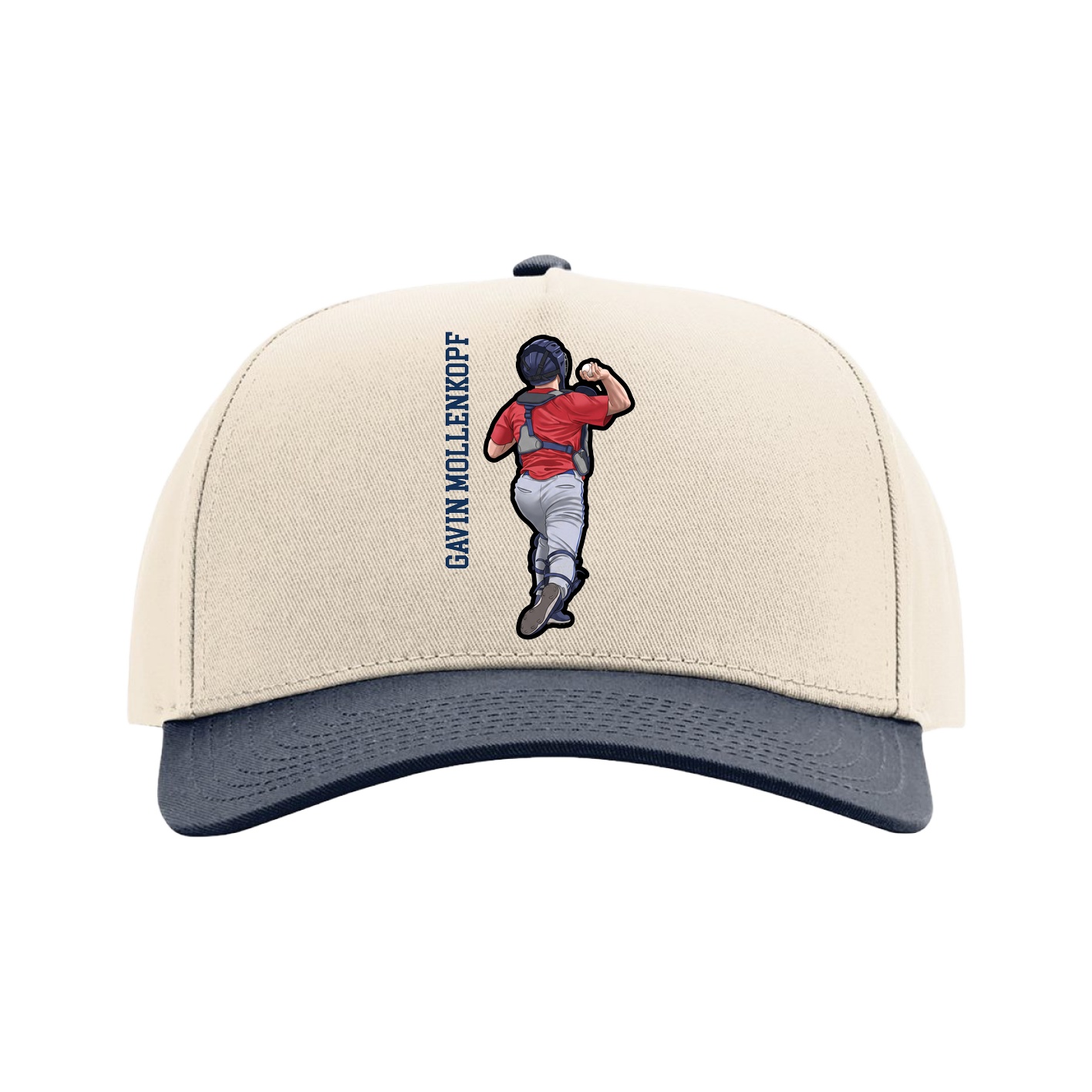 Full Fabric Five-Panel Champ Cap