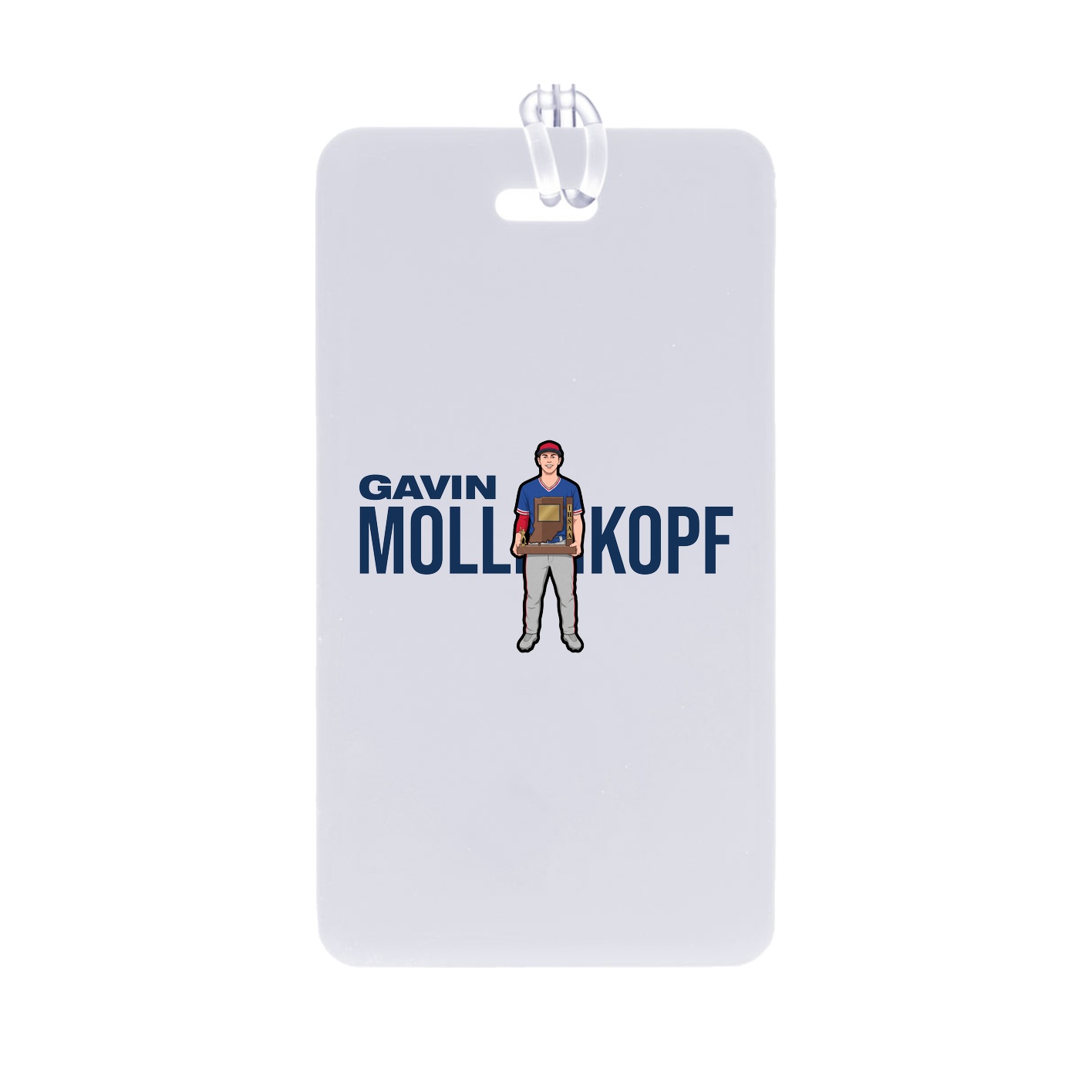 Bag Tag — Player Name in Classic