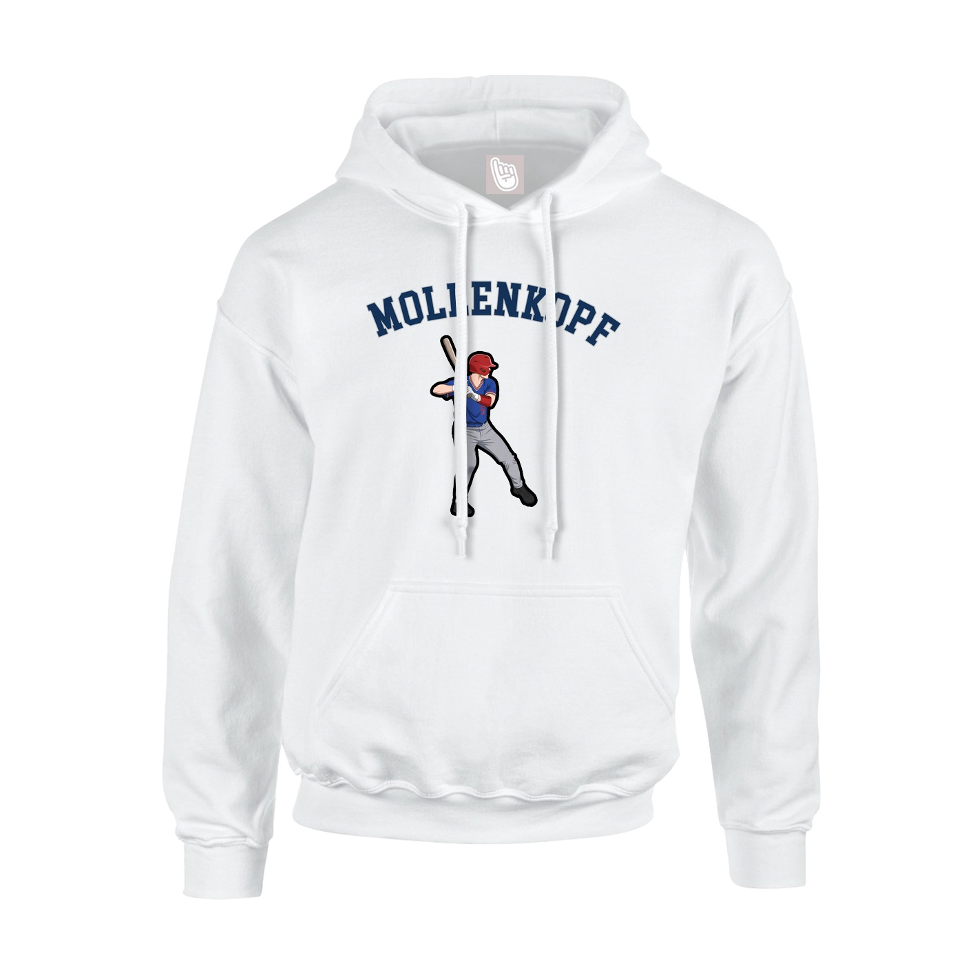 Hoodie — Shirsey Arch in White