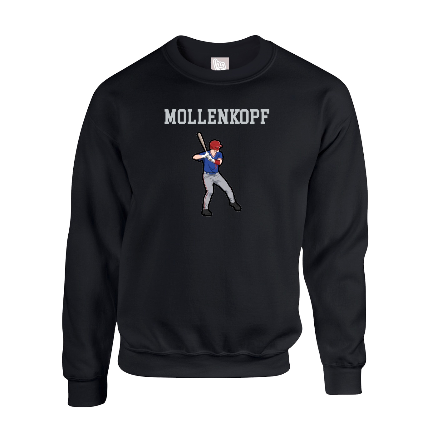Fleece Crew — Shirsey in Black