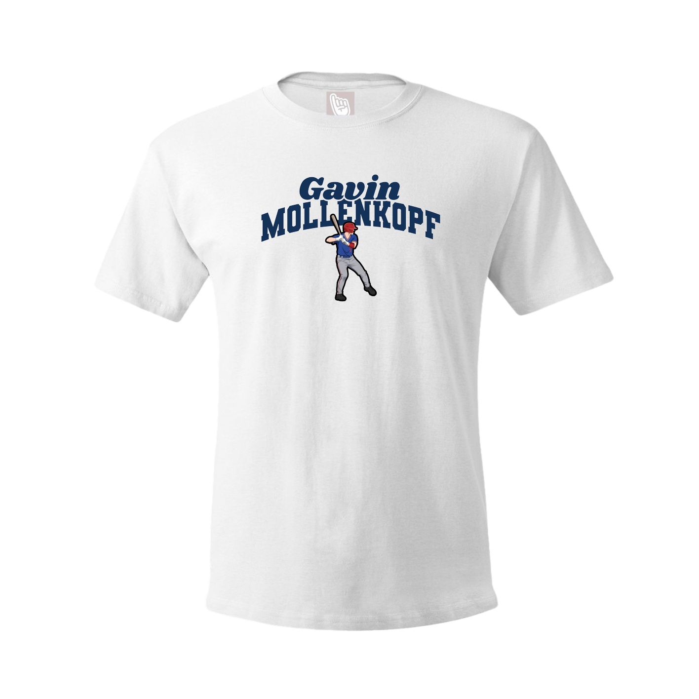 Youth Tee — Signature Arch in White
