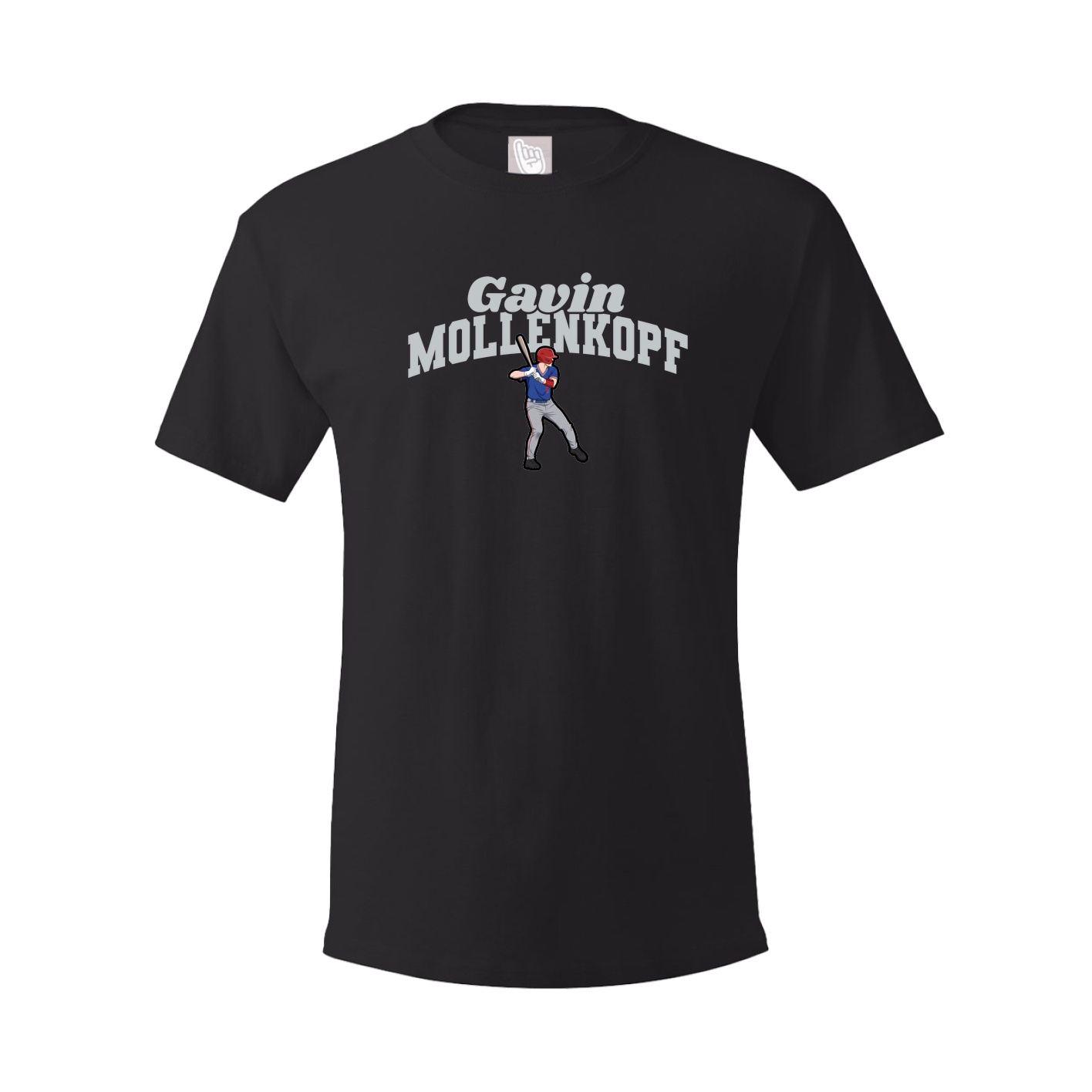 Youth Tee — Signature Arch in Black