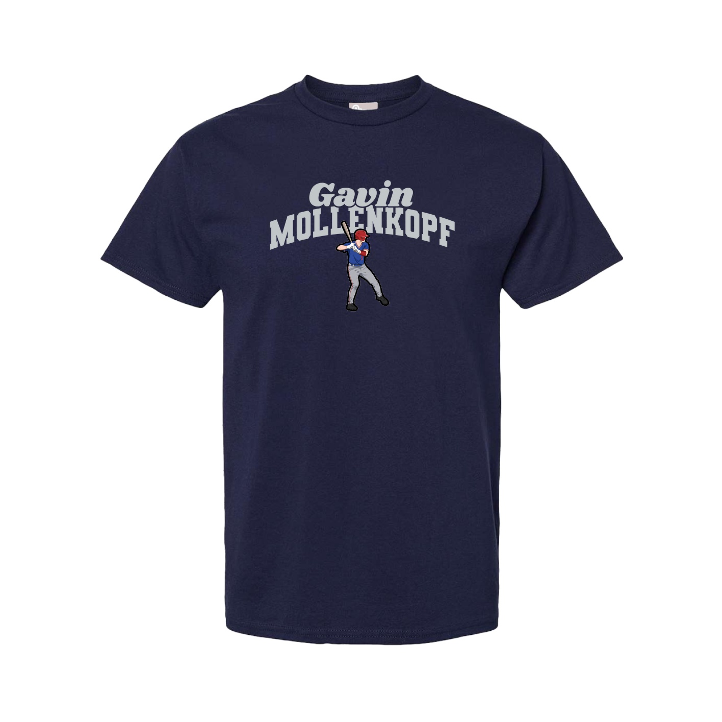 Youth Tee — Signature Arch in Navy