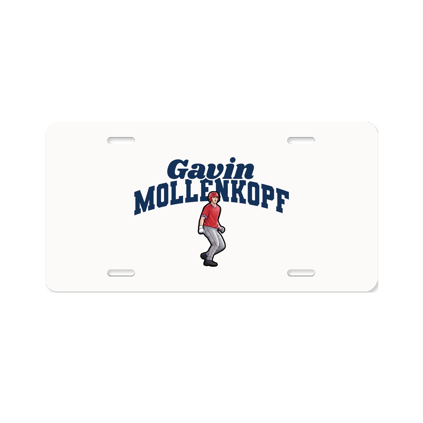 License Plate — Signature Arch in Classic