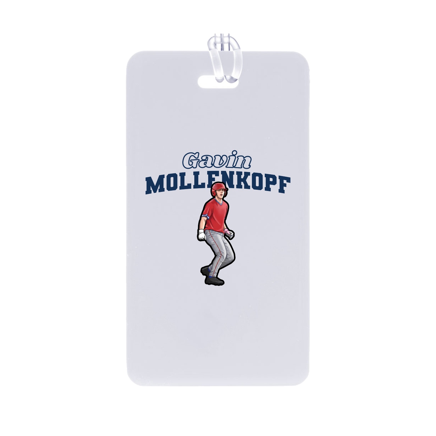 Bag Tag — Name Arch in Classic