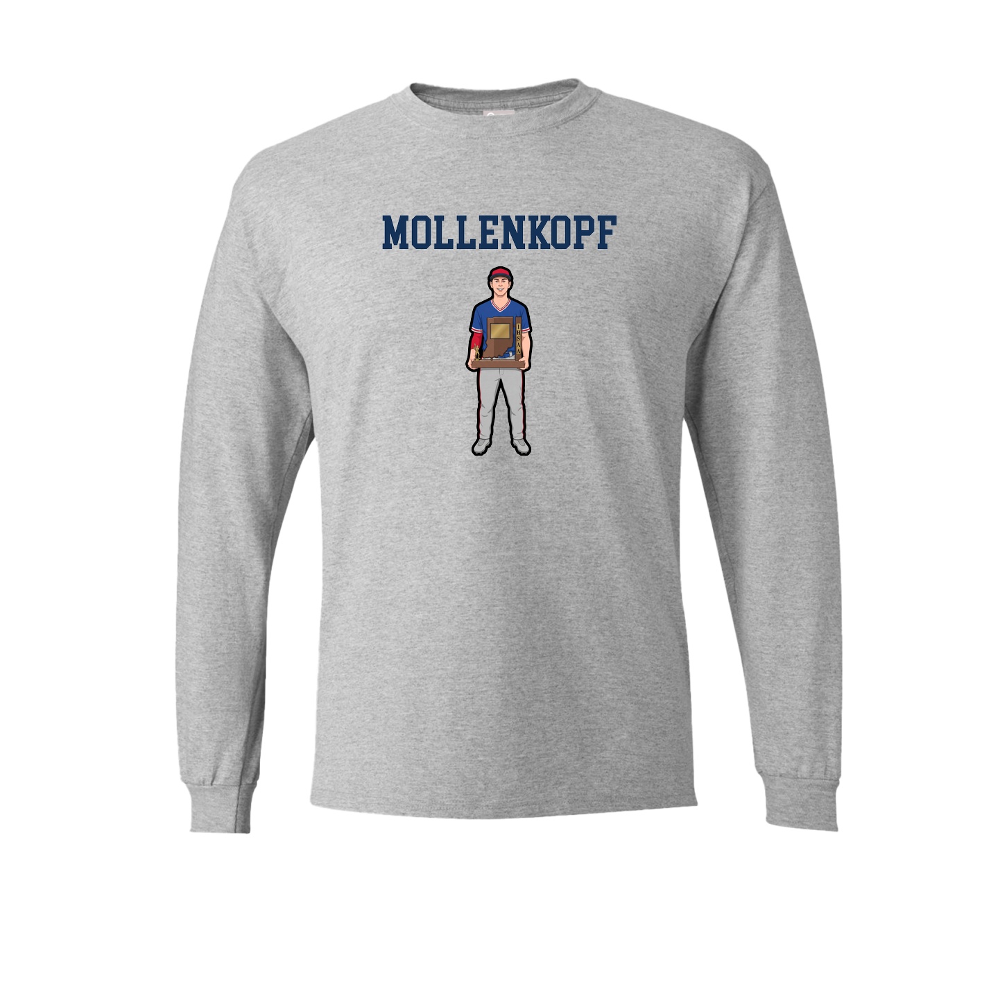 Long Sleeve Tee — Shirsey in Grey