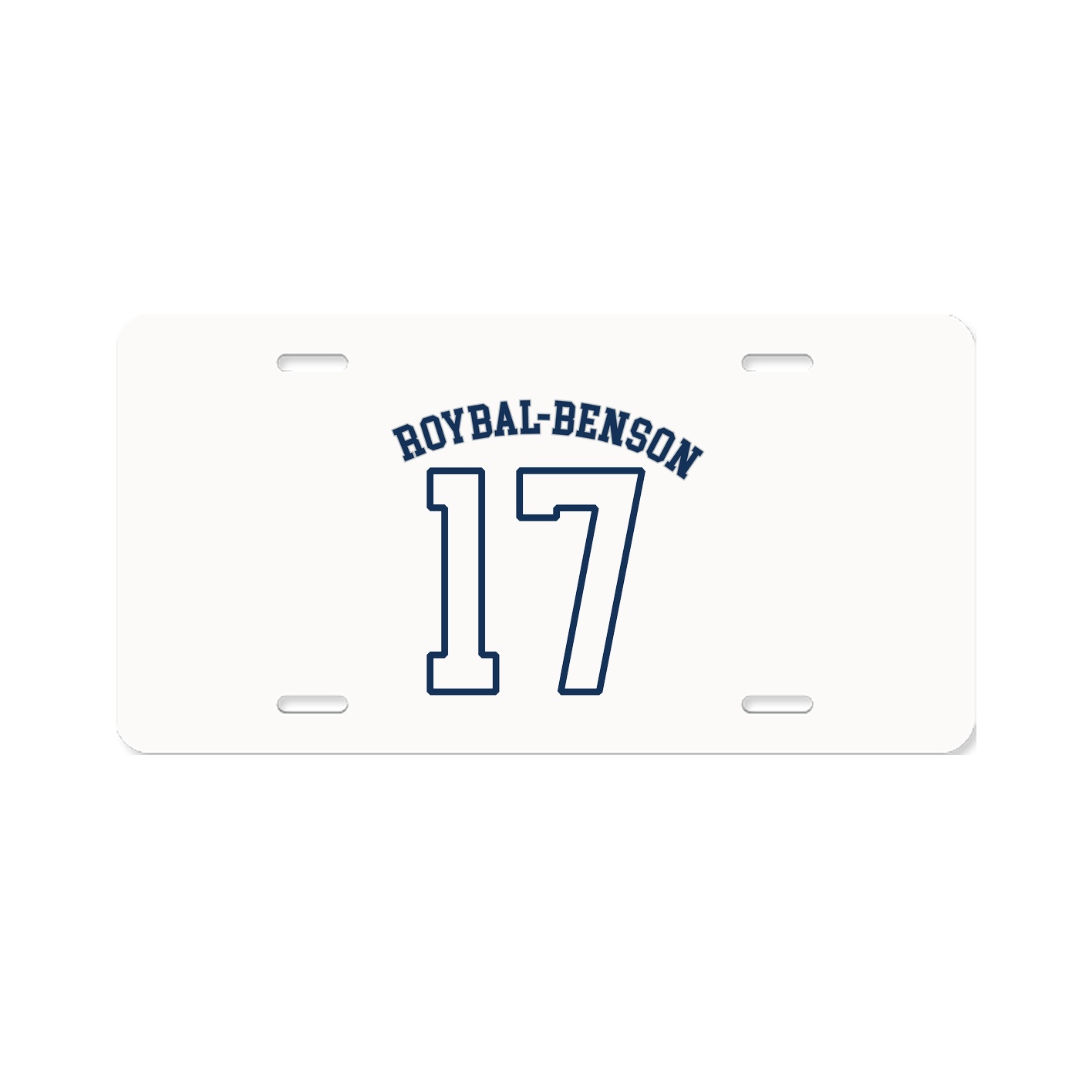 License Plate — Shirsey Arch in Classic