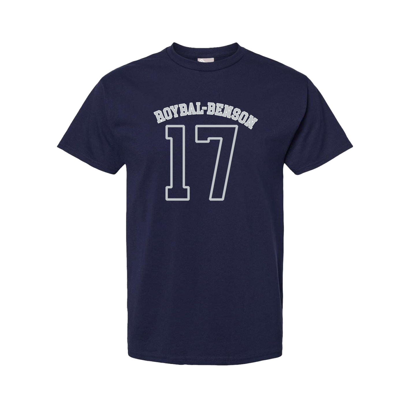 Youth Tee — Shirsey Arch in Navy