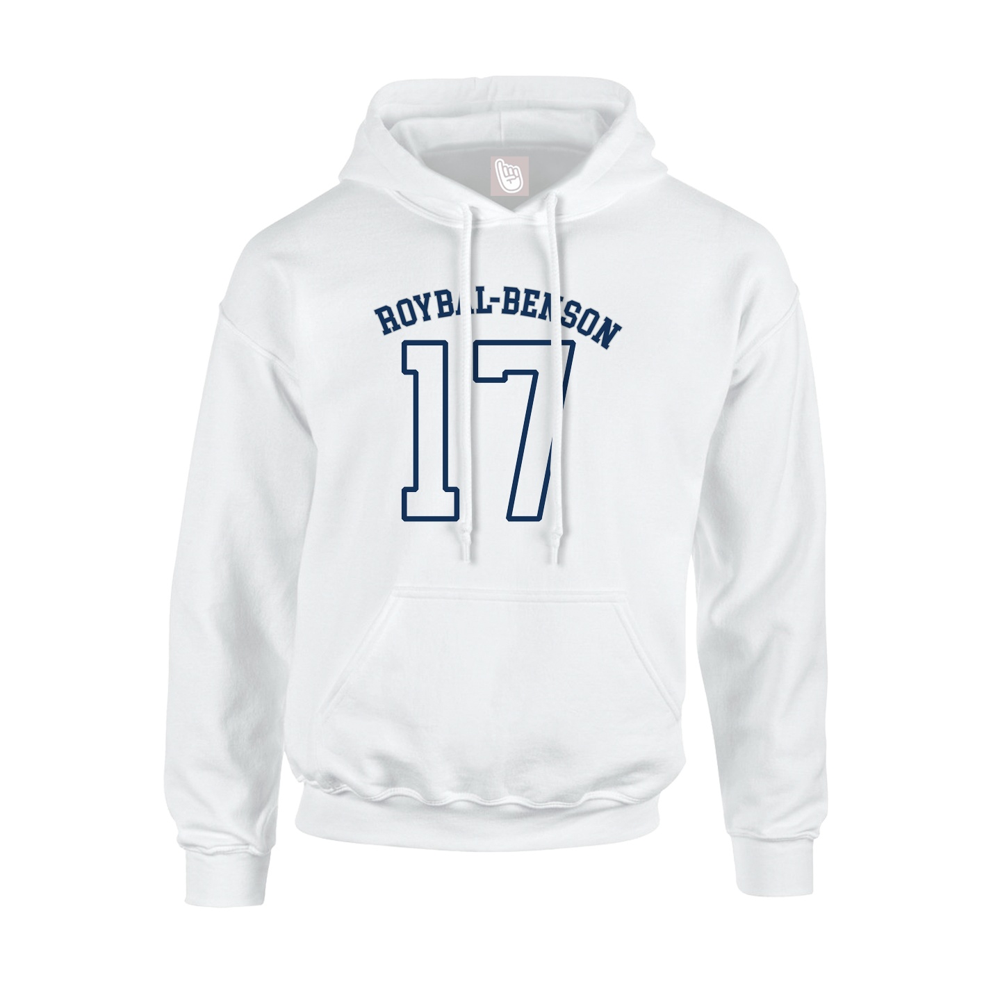 Hoodie — Shirsey Arch in White