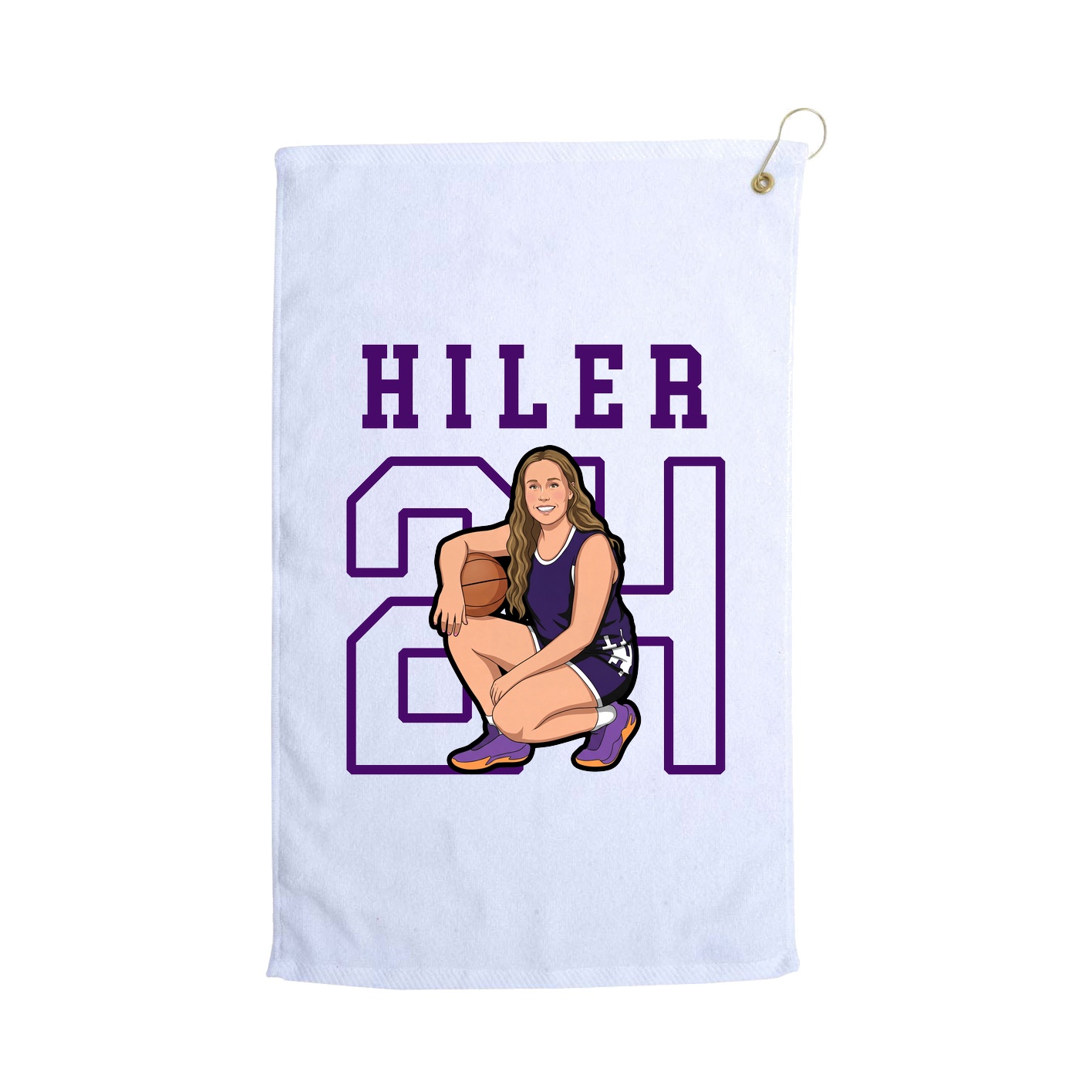 Golf Towel — Shirsey in White