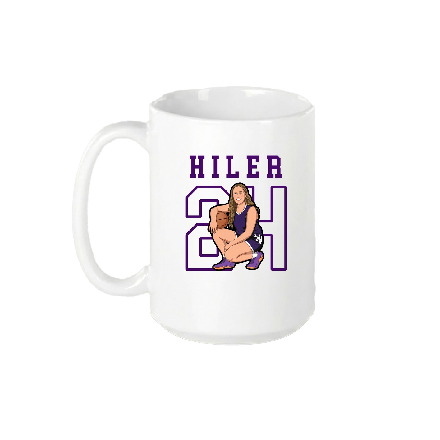 15oz Coffee Mug — Shirsey in White