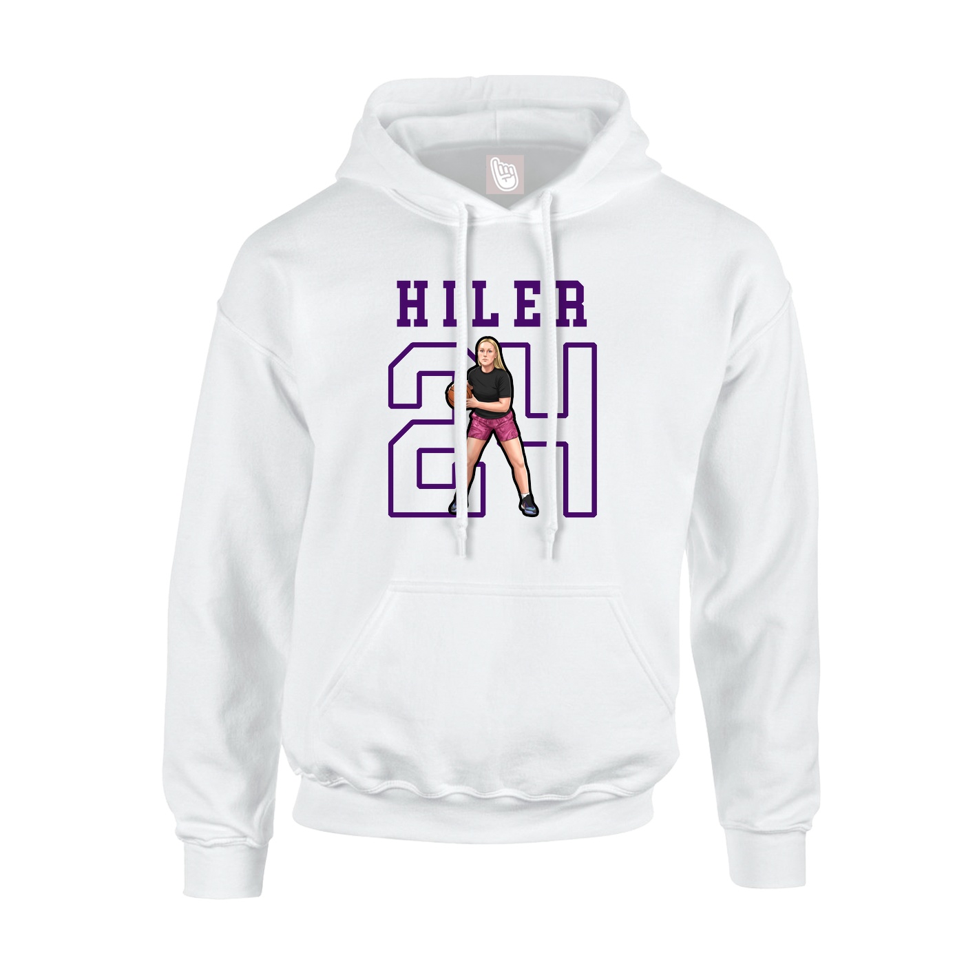 Youth Hoodie — Shirsey in White
