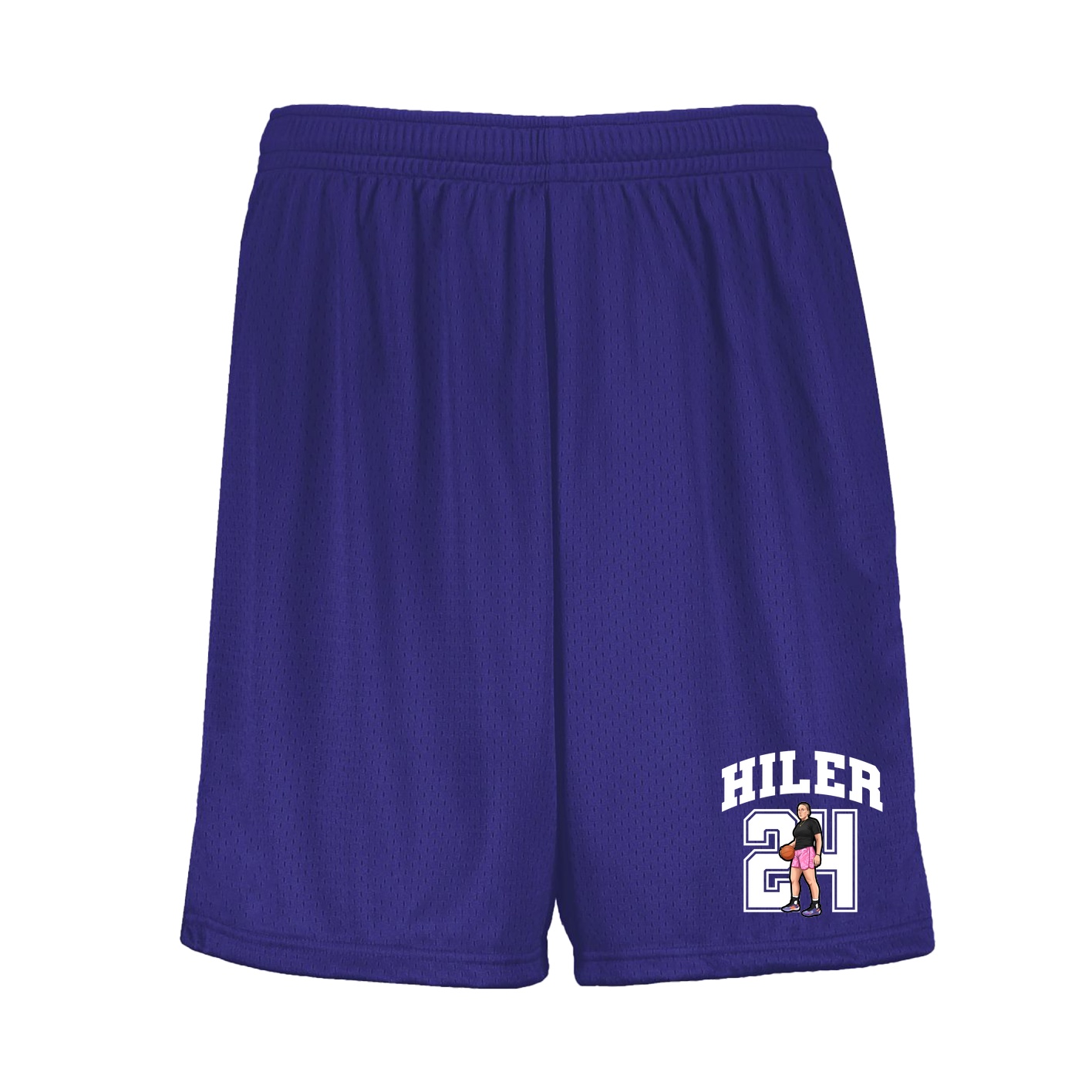 Shorts — Number in Purple