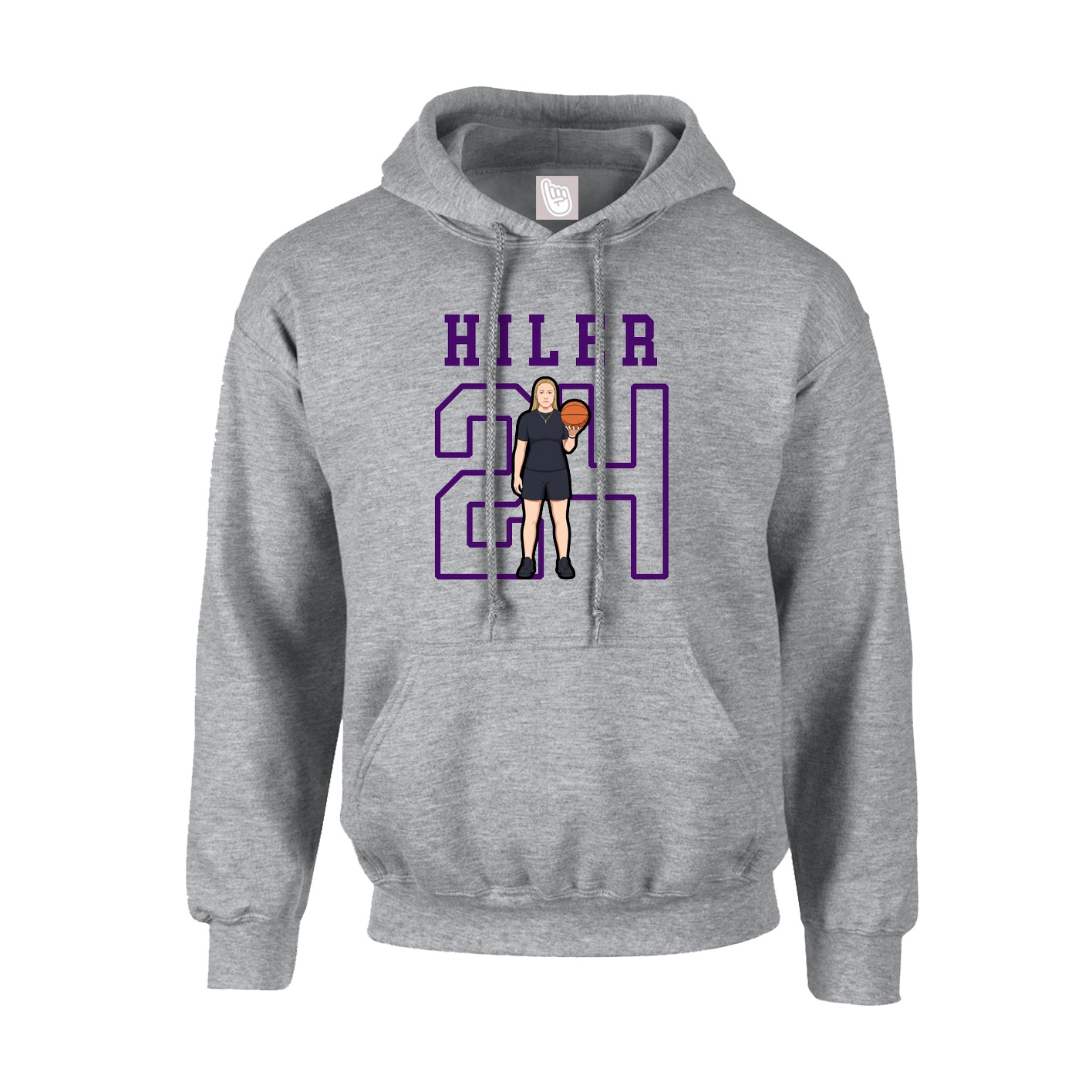 Youth Hoodie — Shirsey in Grey