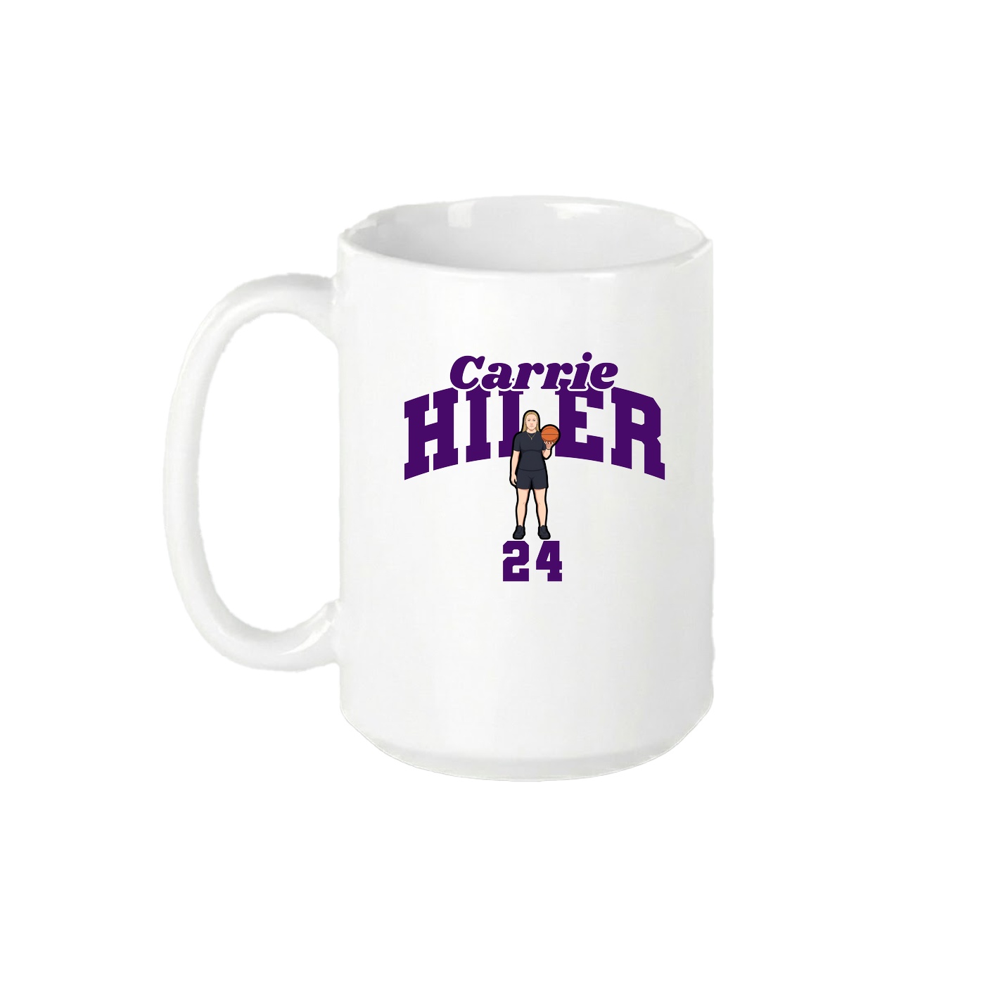 15oz Coffee Mug — Signature Arch in White