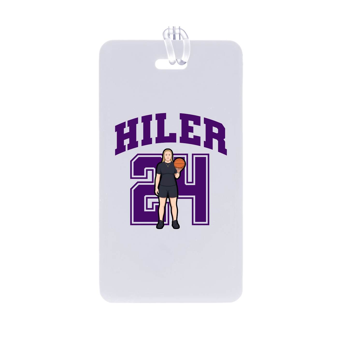 Bag Tag — Number in Classic
