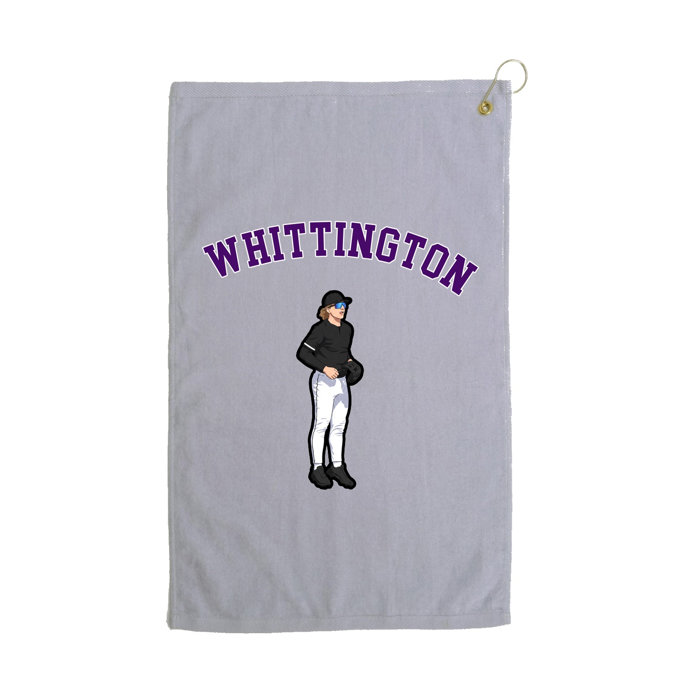 Golf Towel — Shirsey Arch in Grey