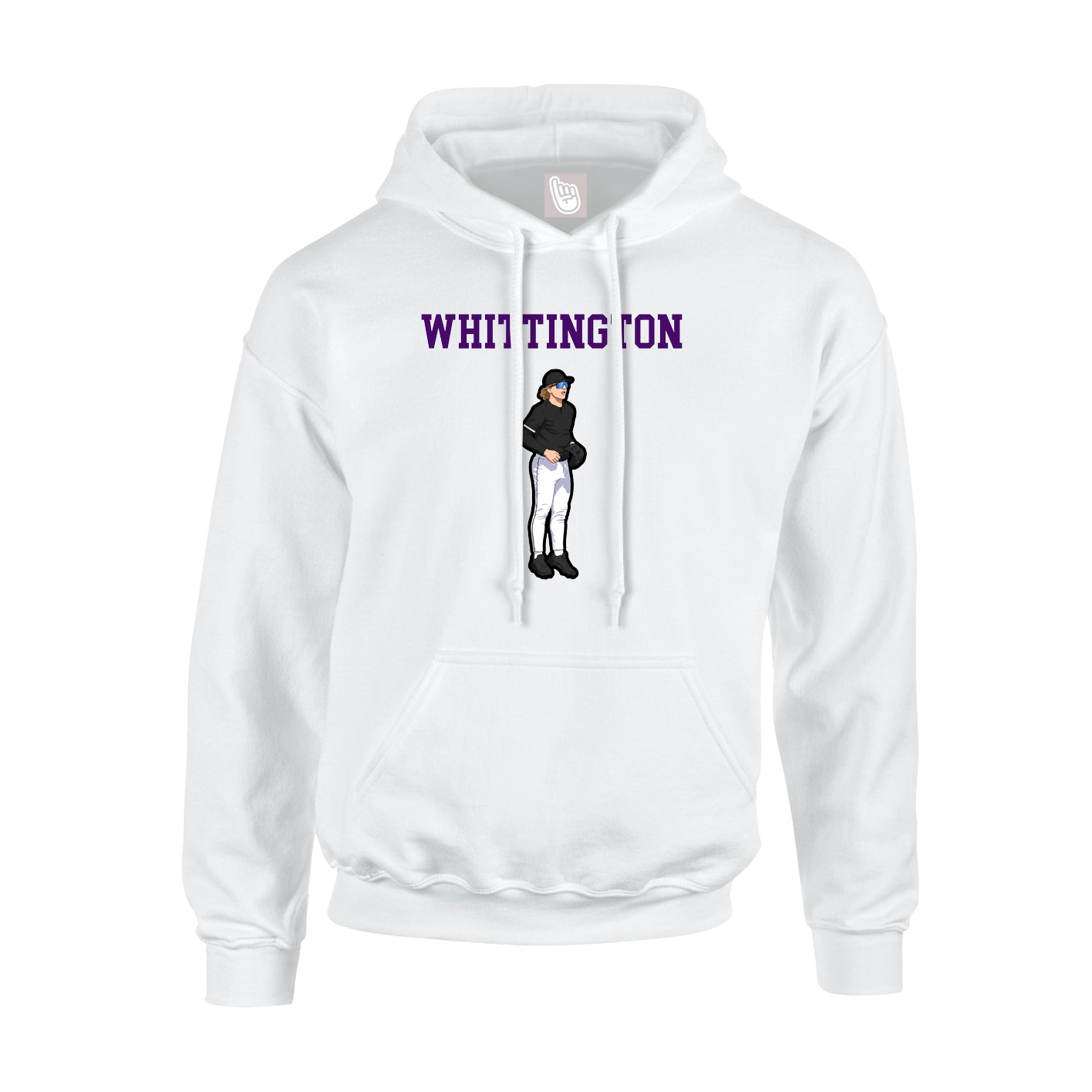 Youth Hoodie — Shirsey in White