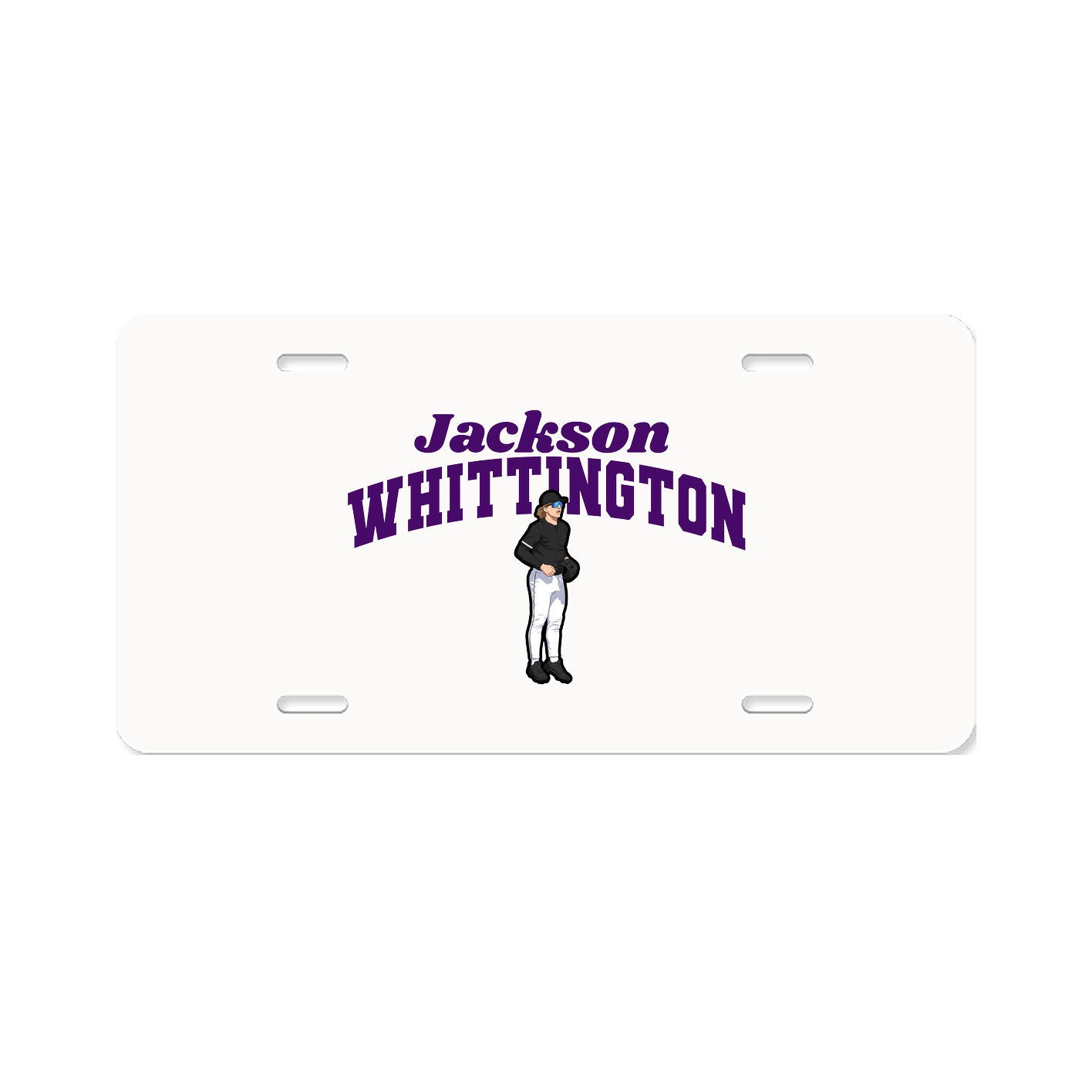License Plate — Signature Arch in Classic