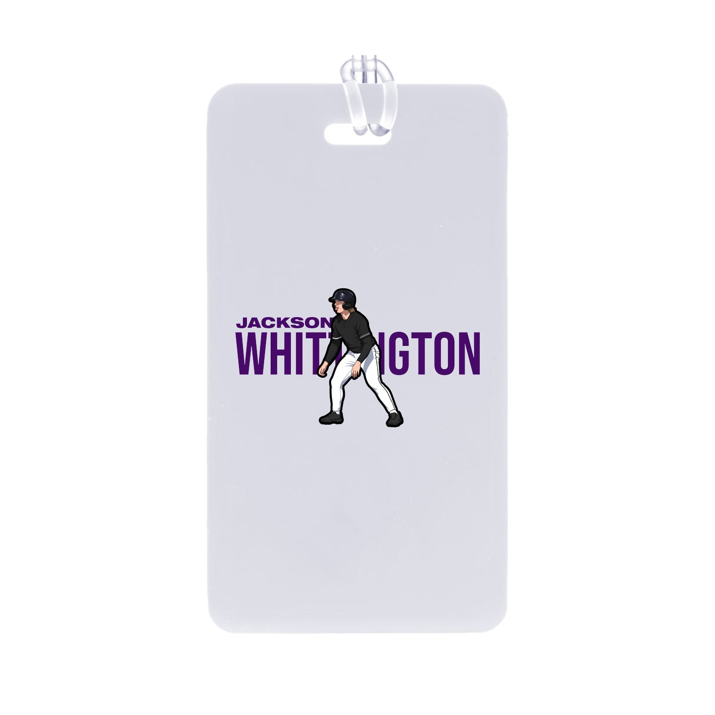 Bag Tag — Player Name in Classic
