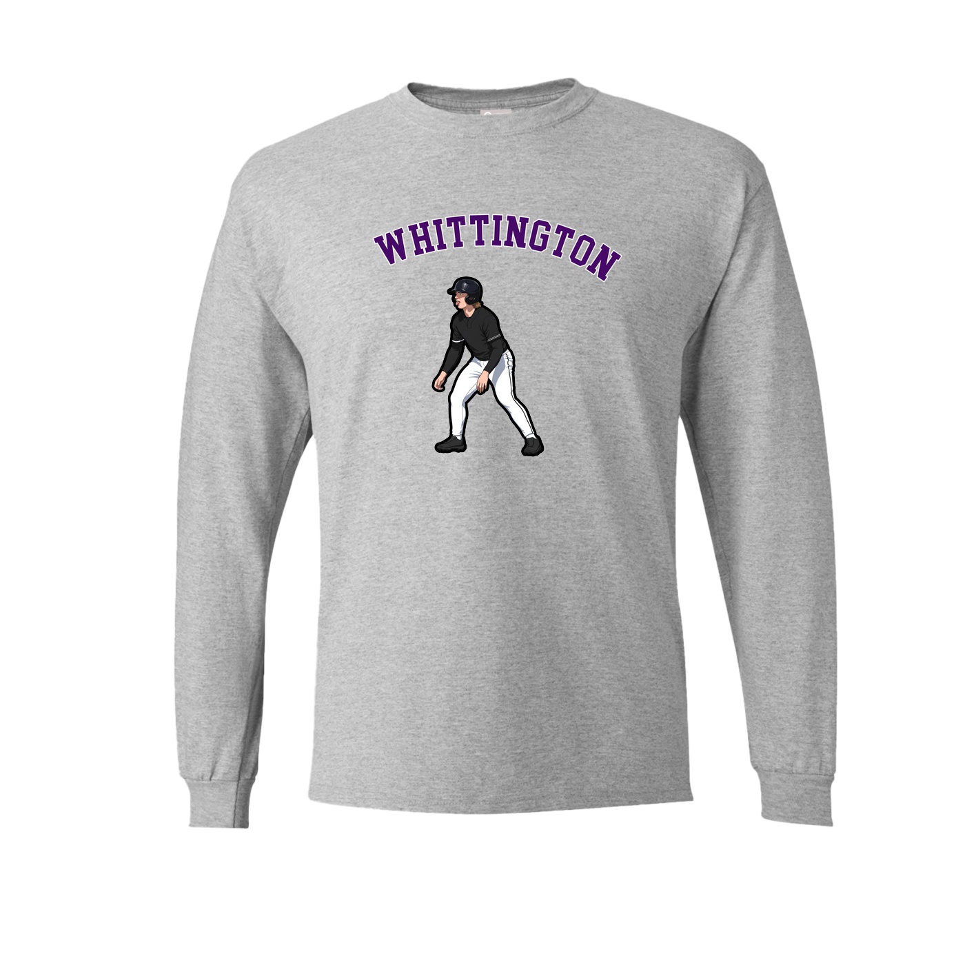 Long Sleeve Tee — Shirsey Arch in Grey