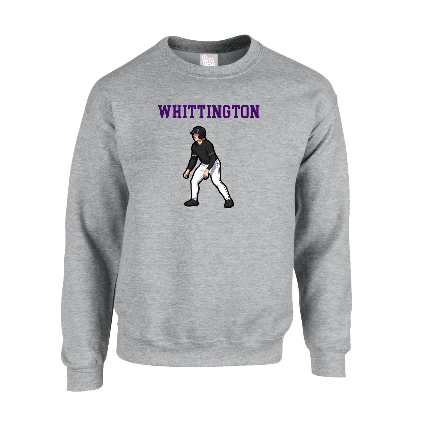 Fleece Crew — Shirsey in Grey