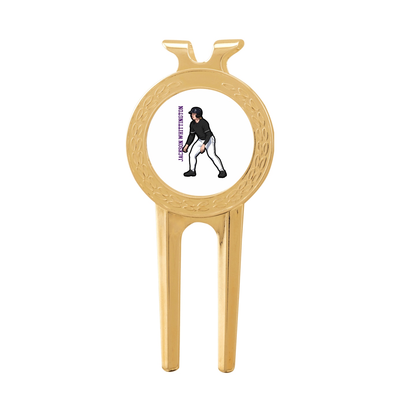 Divot Tool with Ball Marker — Name Vertical in Classic
