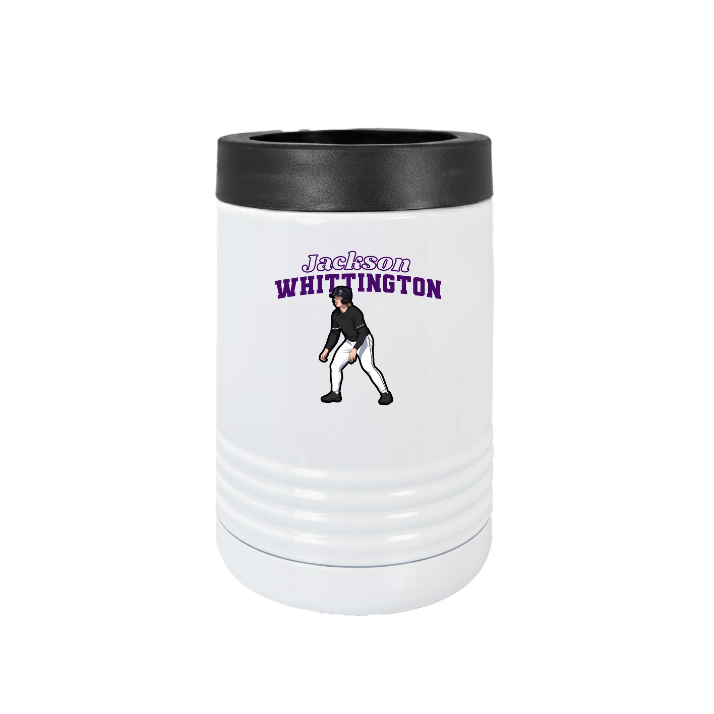 Beverage Holder — Name Arch in White