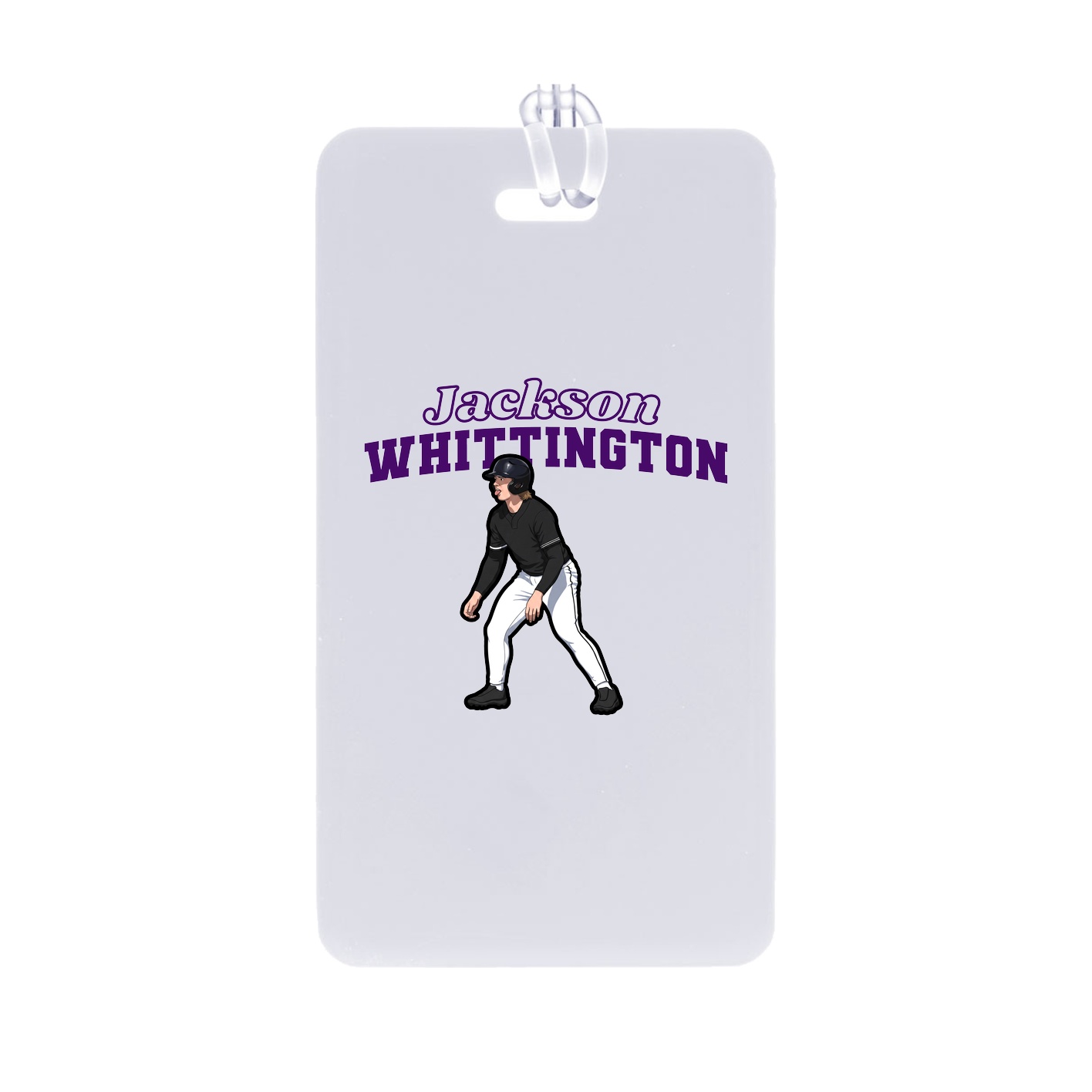 Bag Tag — Name Arch in Classic