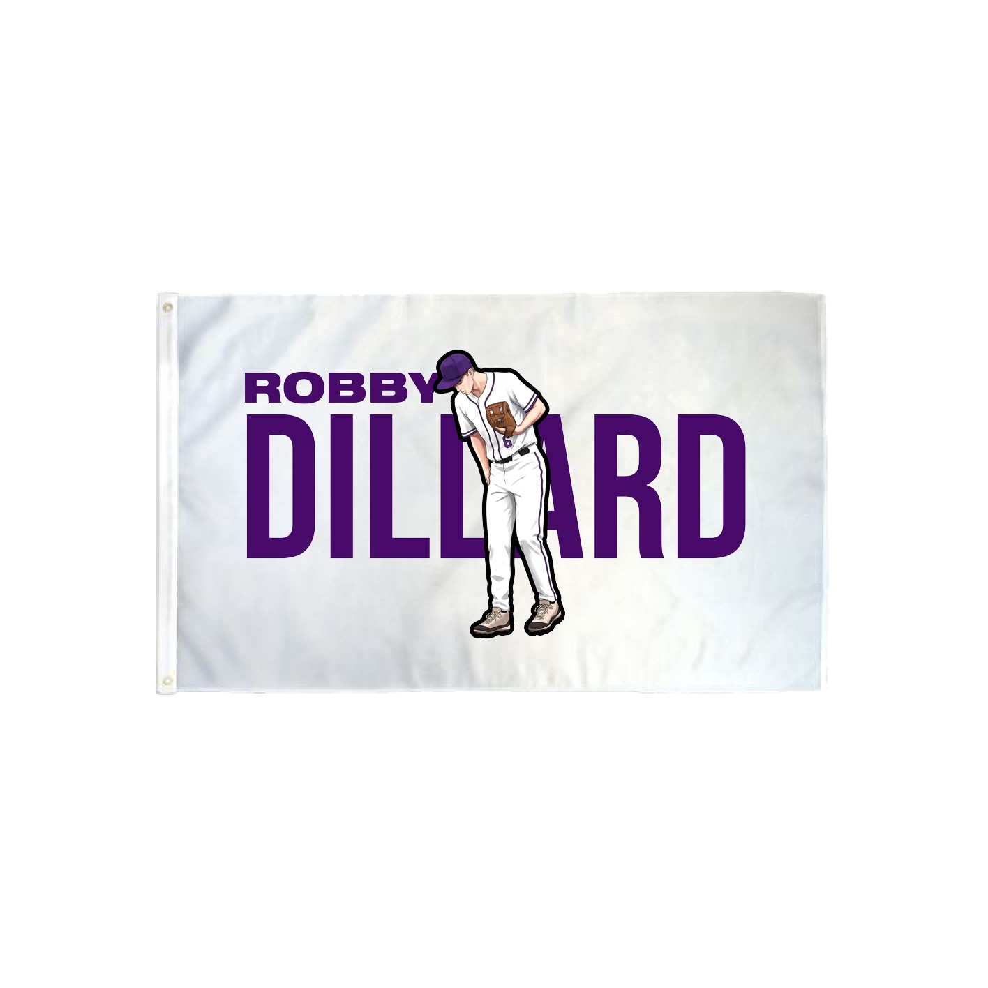 3x5 Flag — Player Name in Classic