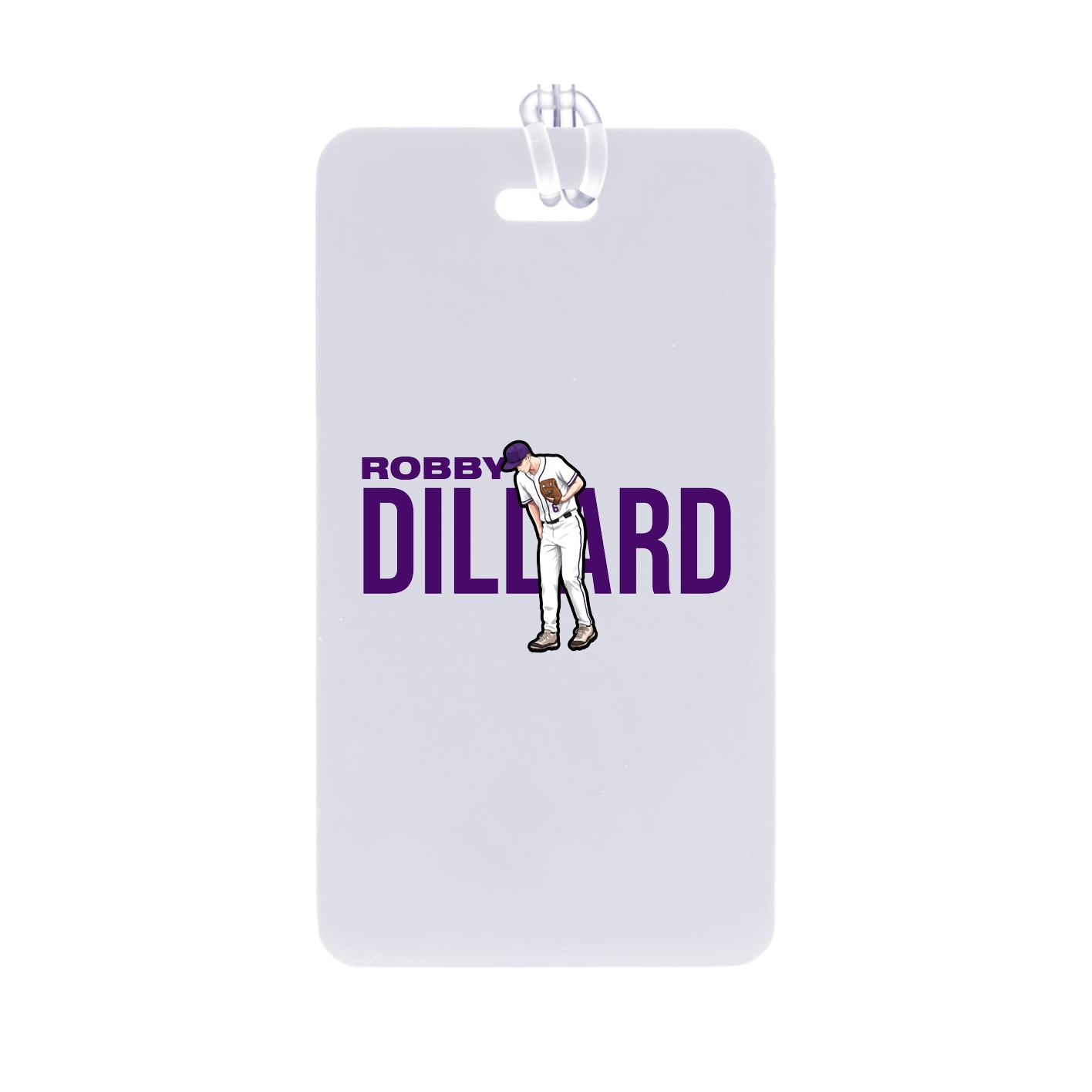 Bag Tag — Player Name in Classic