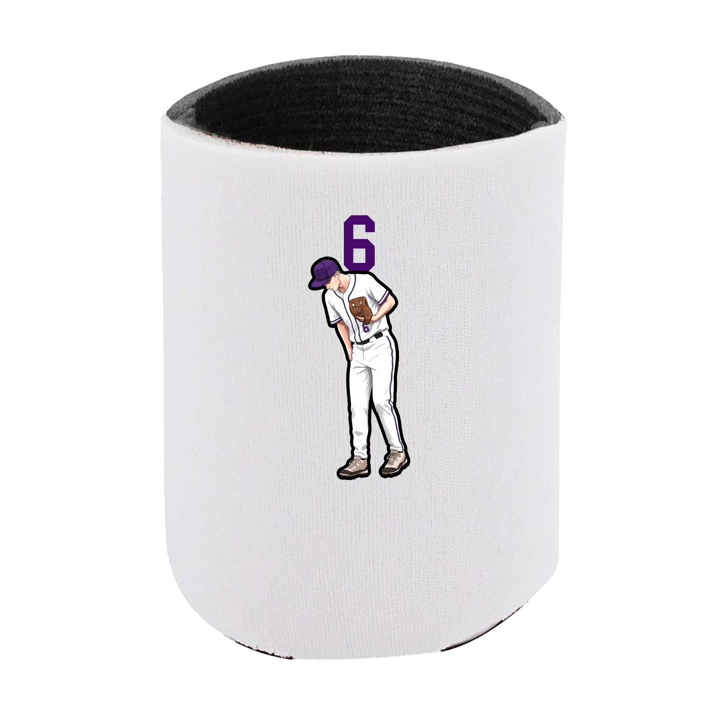 Can Holder — Number Top in White