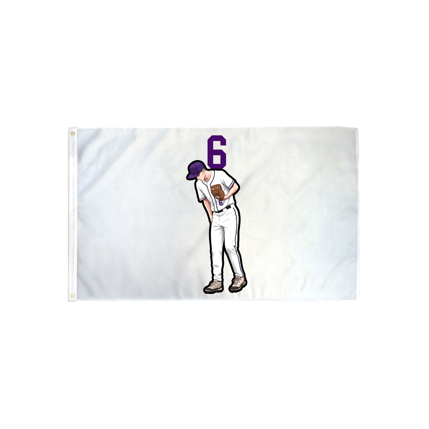 3x5 Flag — Number Top in Classic
